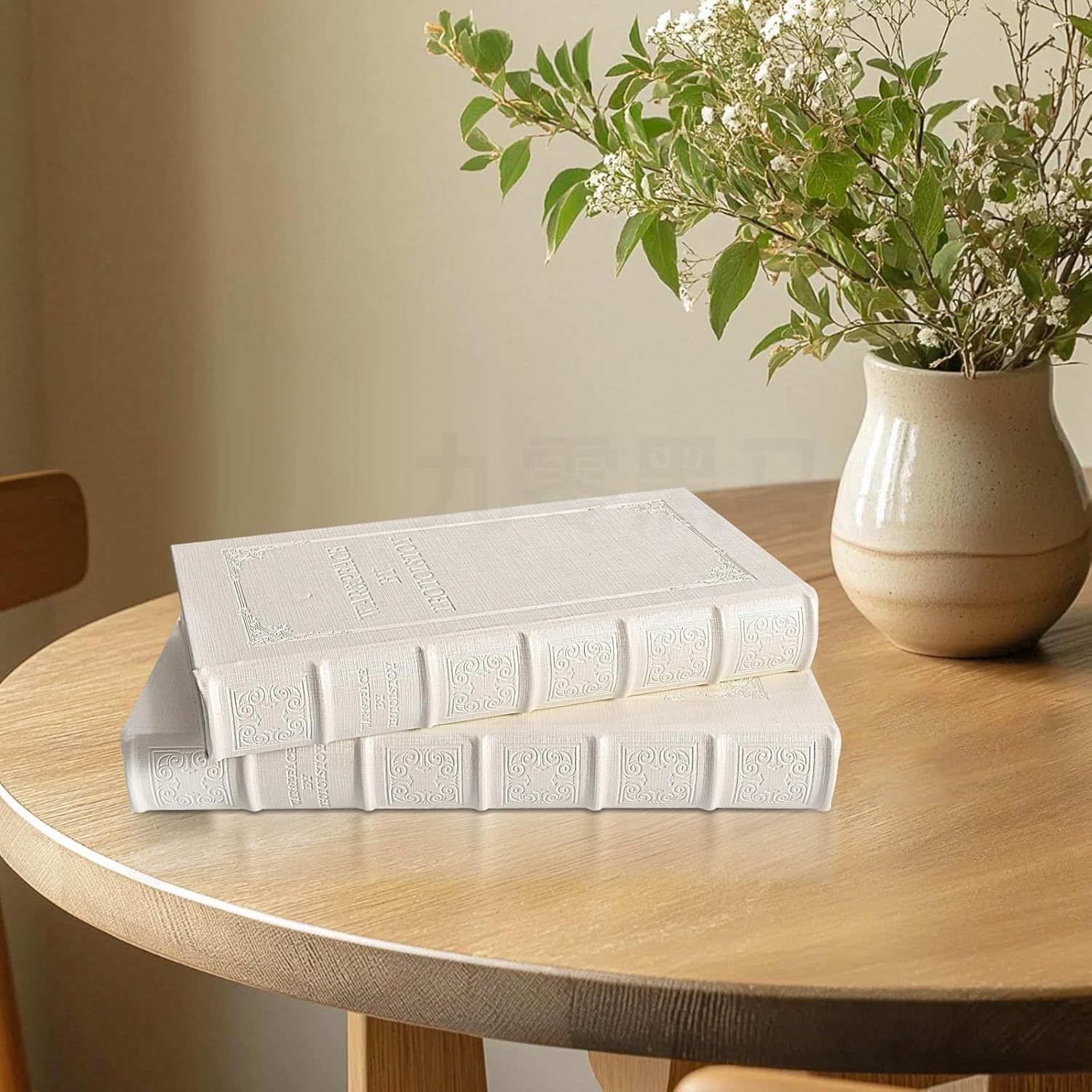 Decorative Books / Decorative Book Box / YD-C104 L+S / White