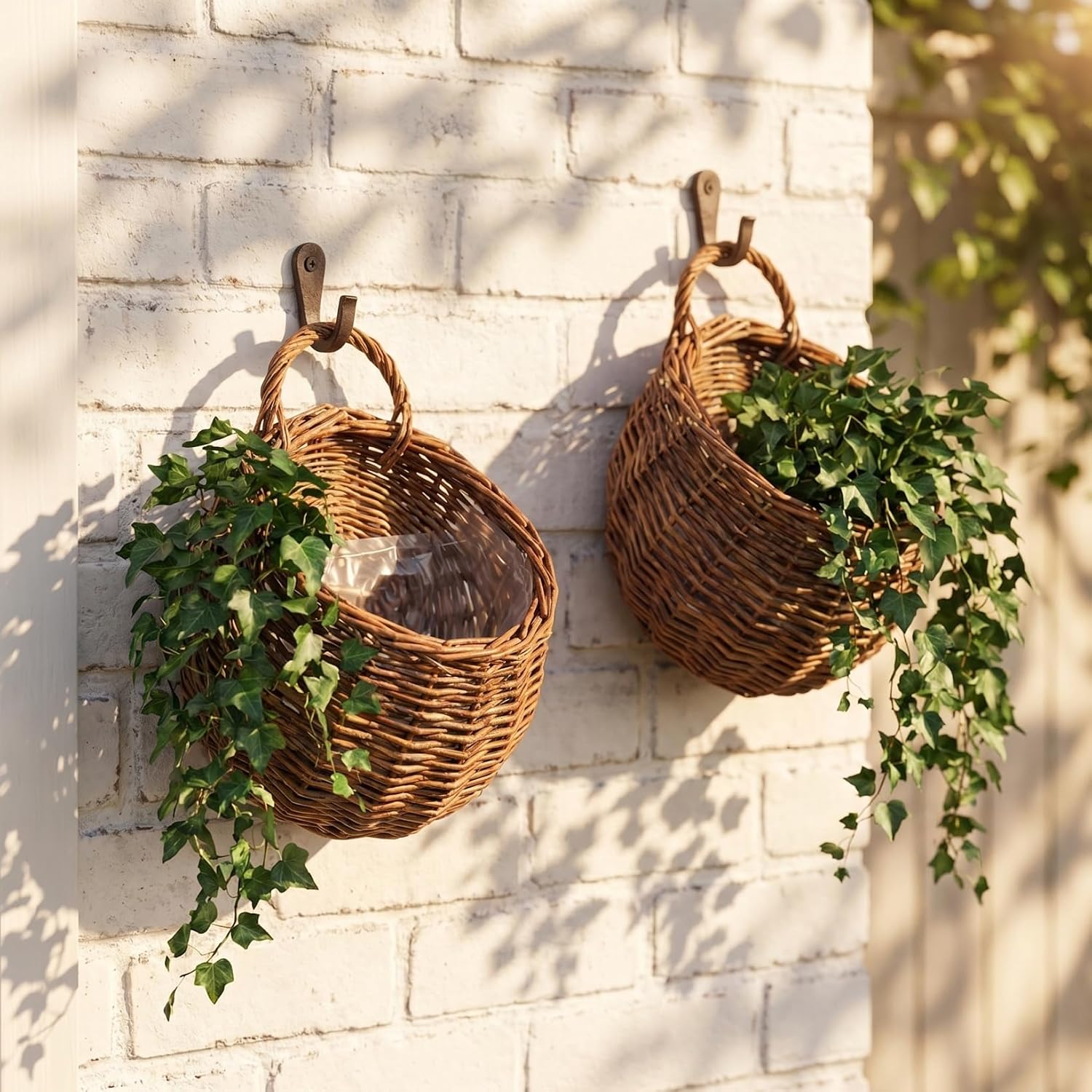 Woven Hanging Basket / Set of 2
