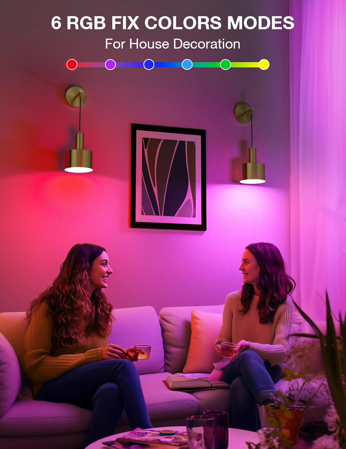 Battery Operated Wall Sconce Set of 2, Gold Wireless Rechargeable Wall Lights with 5200mAh Dimmable Detachable Bulbs