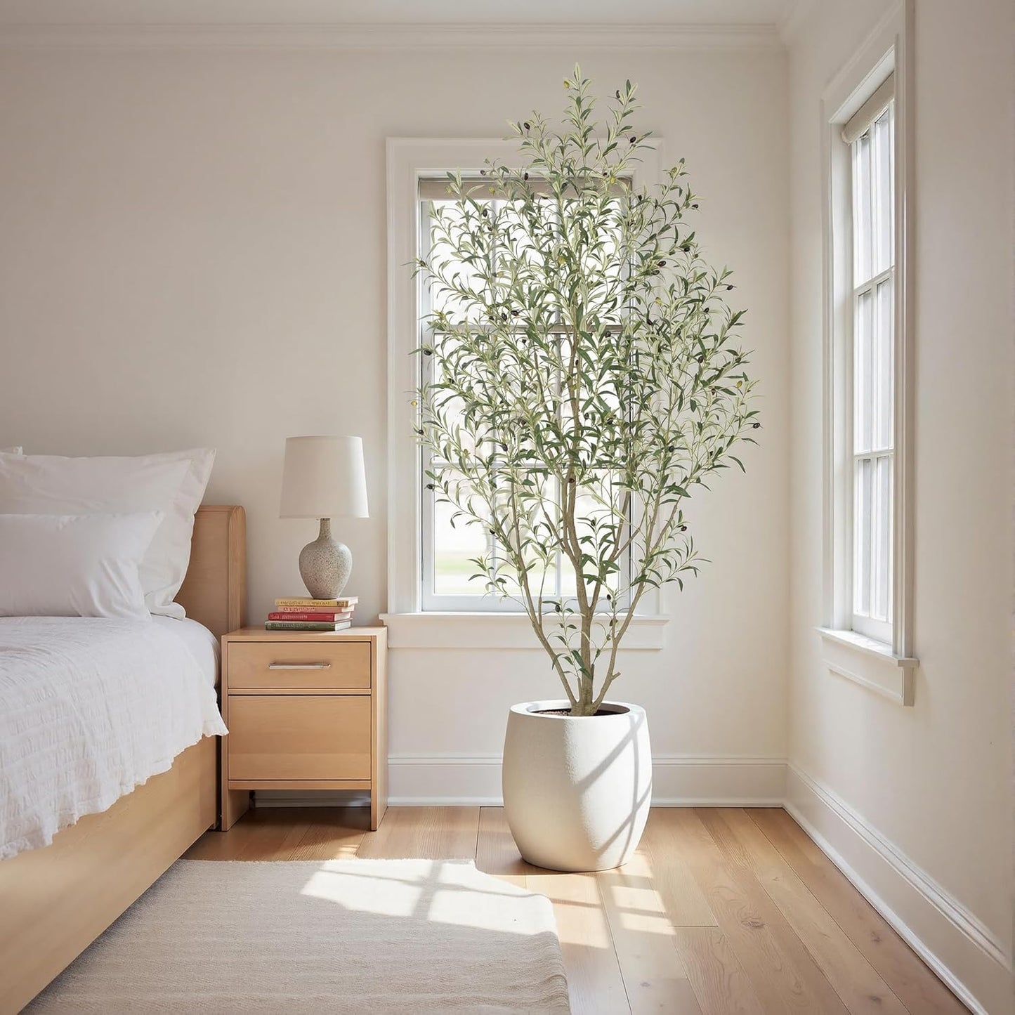 Super Full Faux Olive Tree / 7ft / 7 Inch
