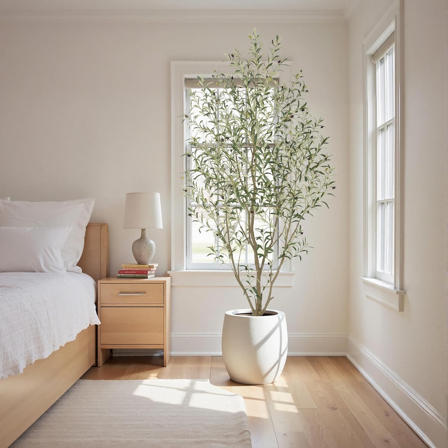 Super Full Faux Olive Tree / 7ft / 7 Inch