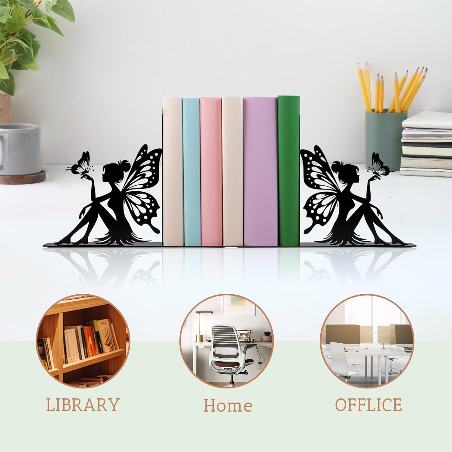Book Ends / Unique Decorative Bookends