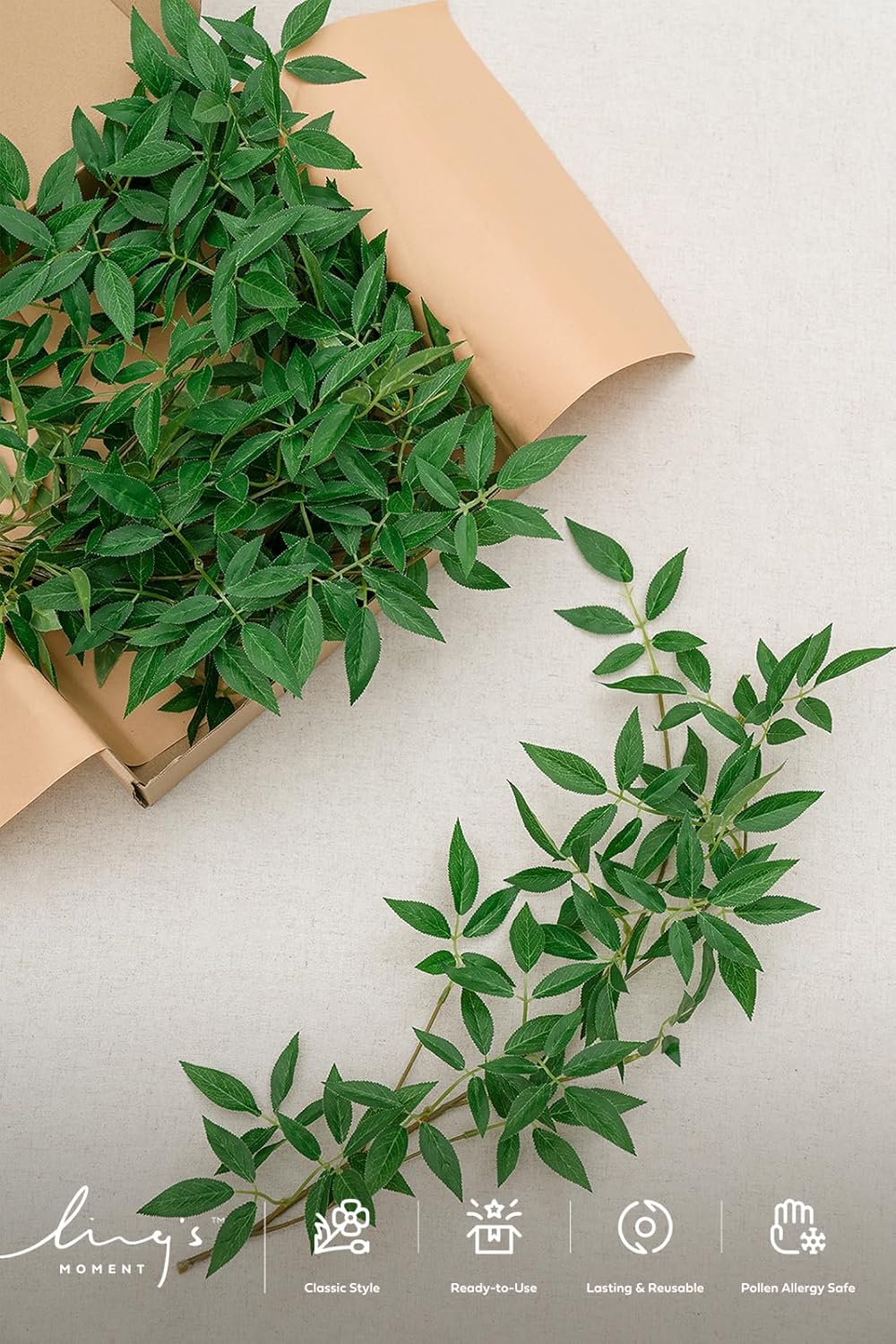 Silk Greenery Garlands / Set of 7