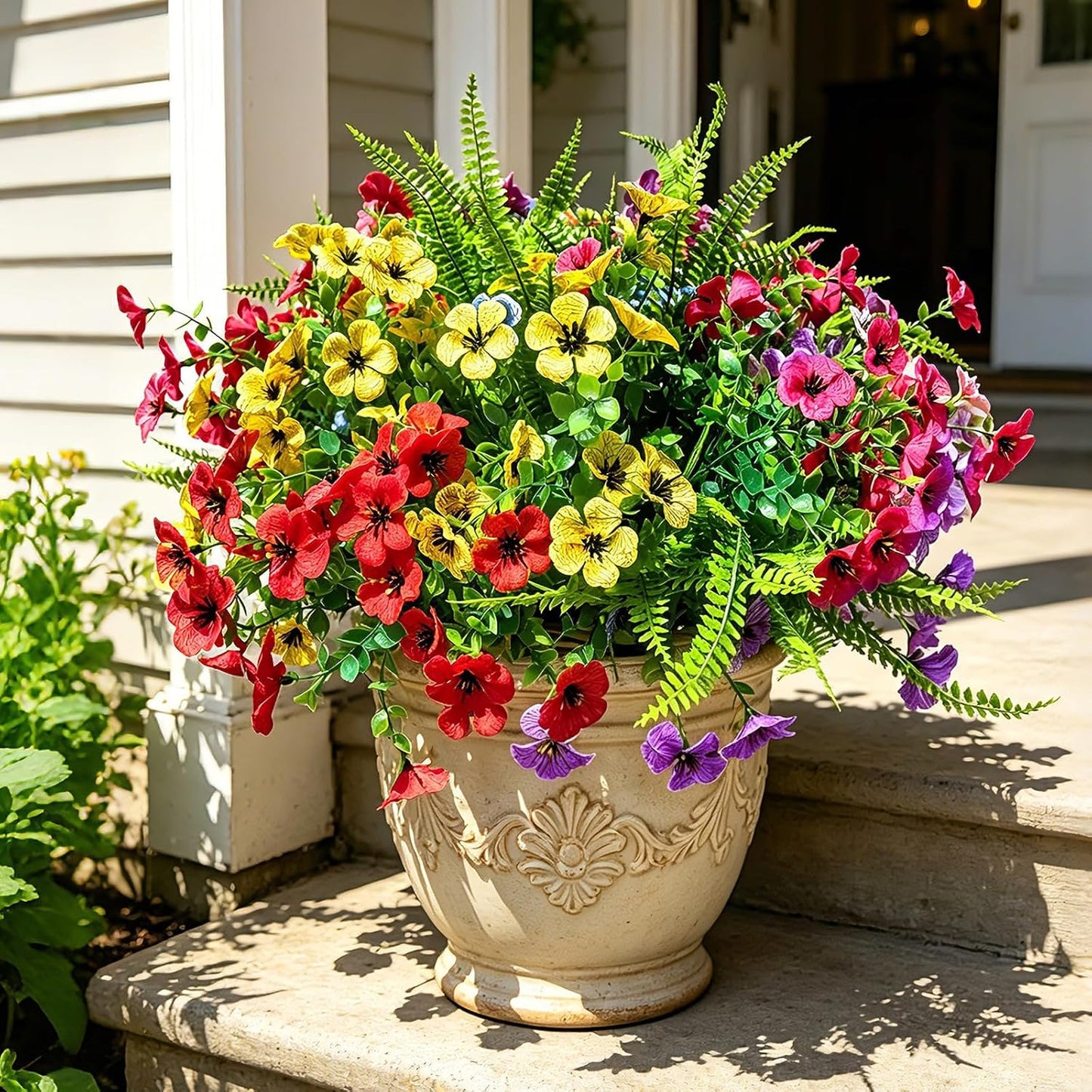 Artificial Flowers / UV Resistant fake Plants Flowers Bundles