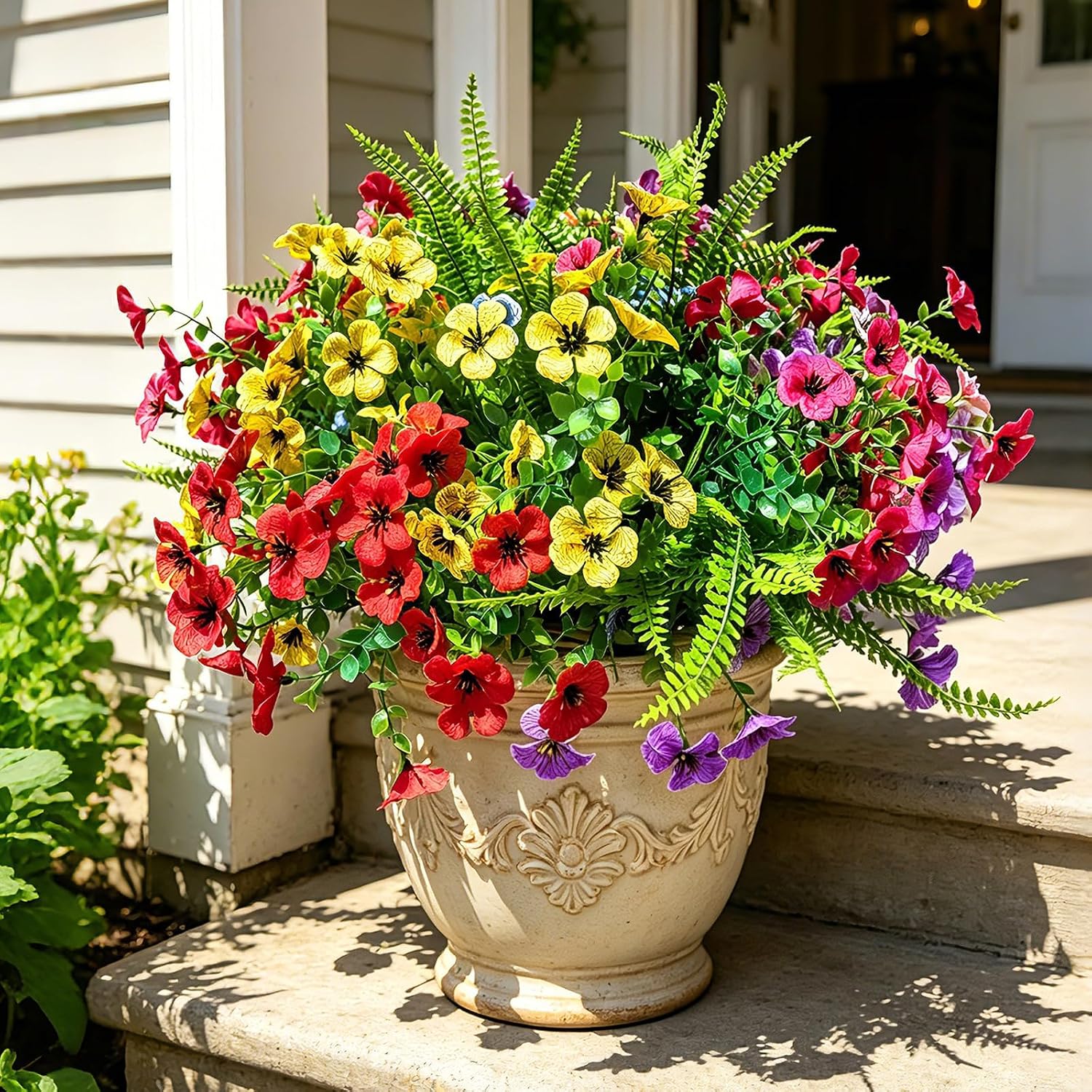Artificial Flowers / UV Resistant fake Plants Flowers Bundles