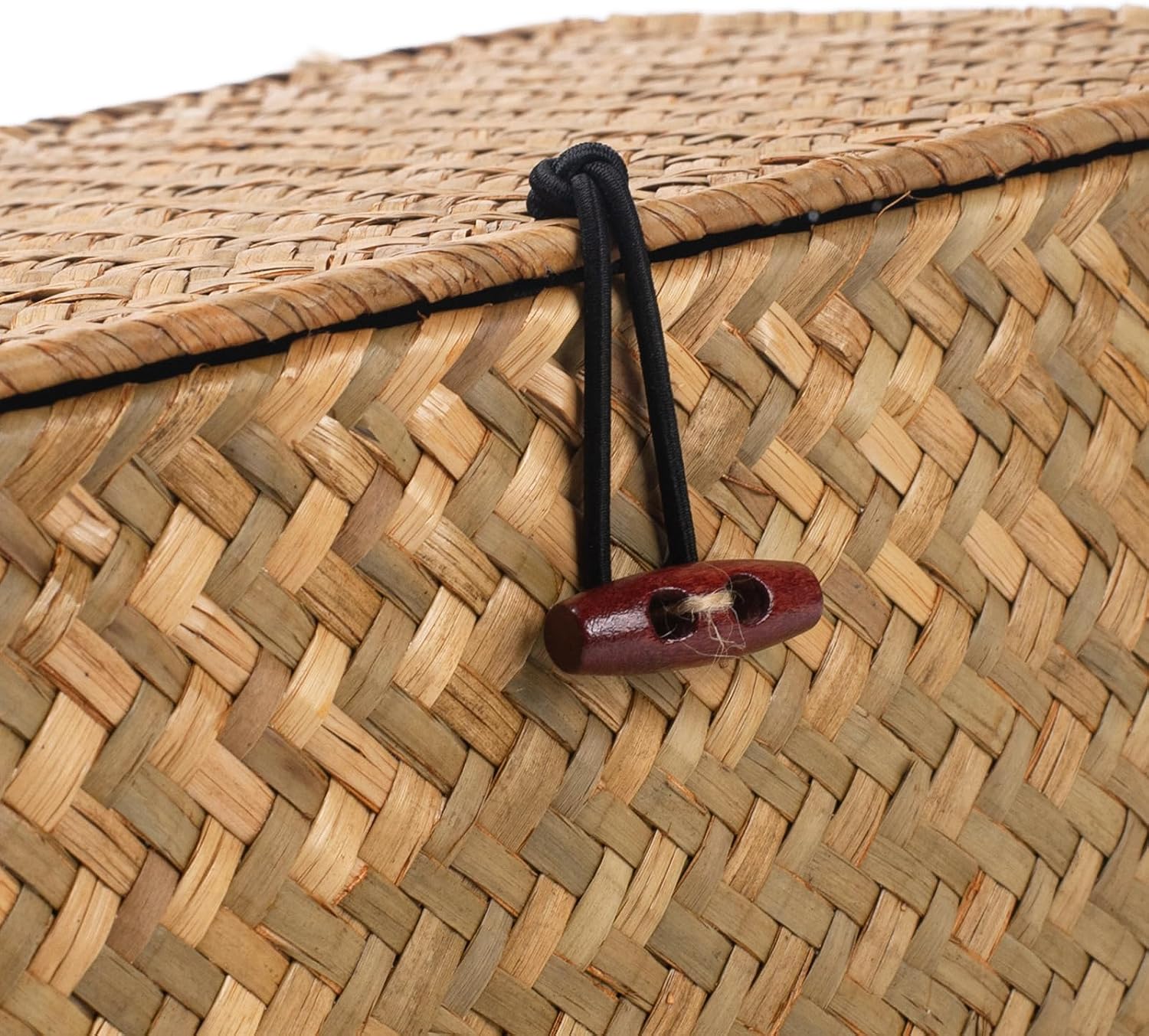 Wicker Basket / Seagrass Storage Basket / Natural