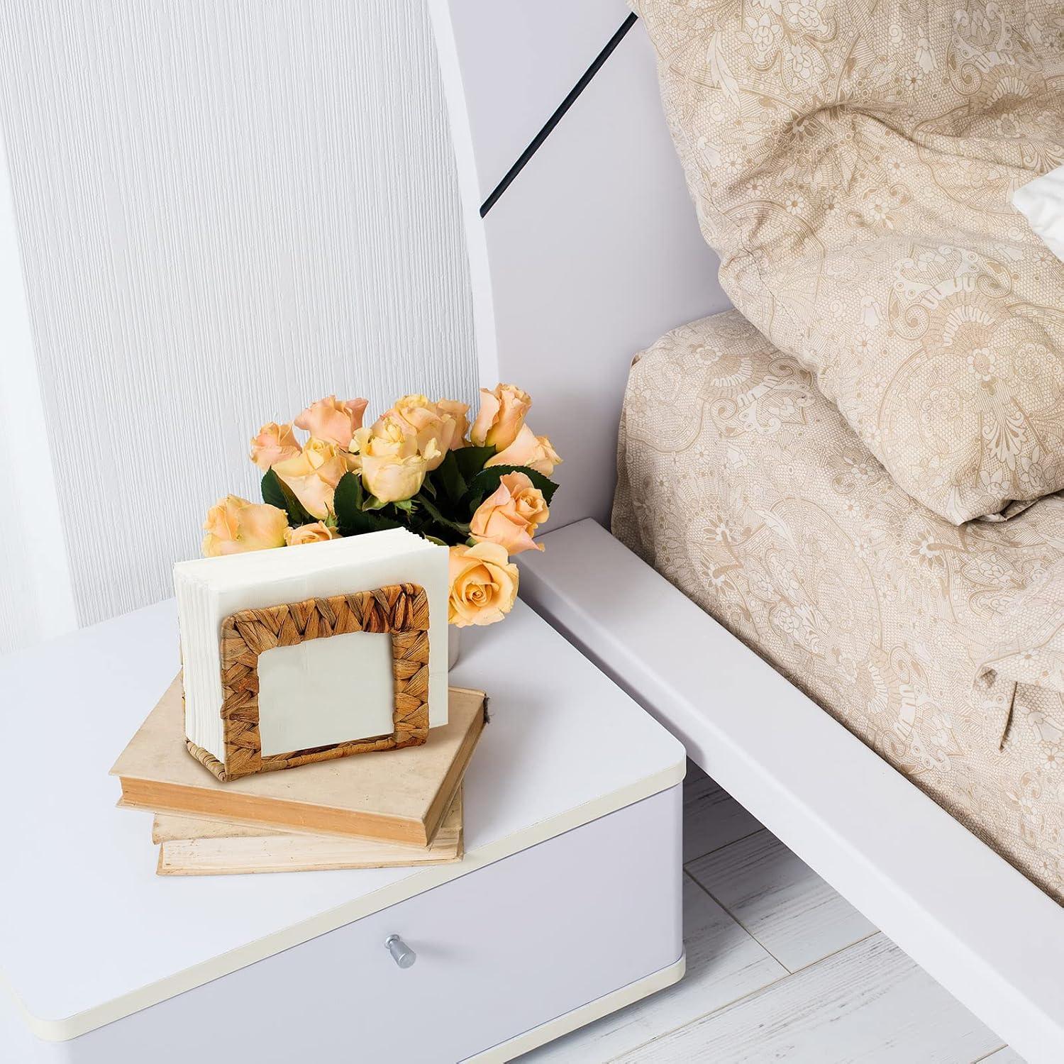 French Country Vintage Towel Organizer