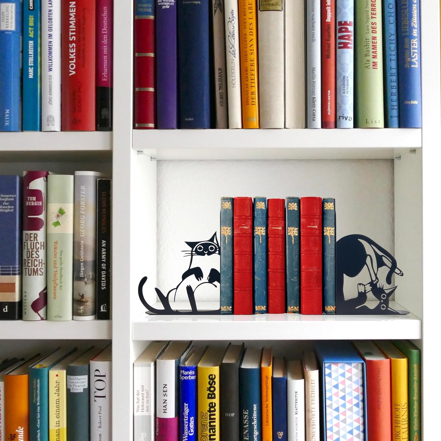 Cat Metal Bookends Cat Book Ends