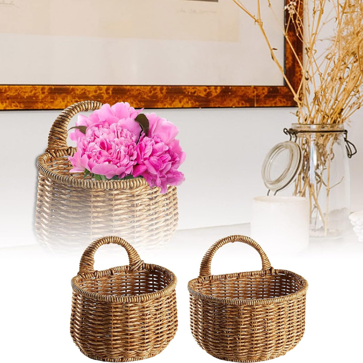 Woven Baskets / Plants / Set of 2