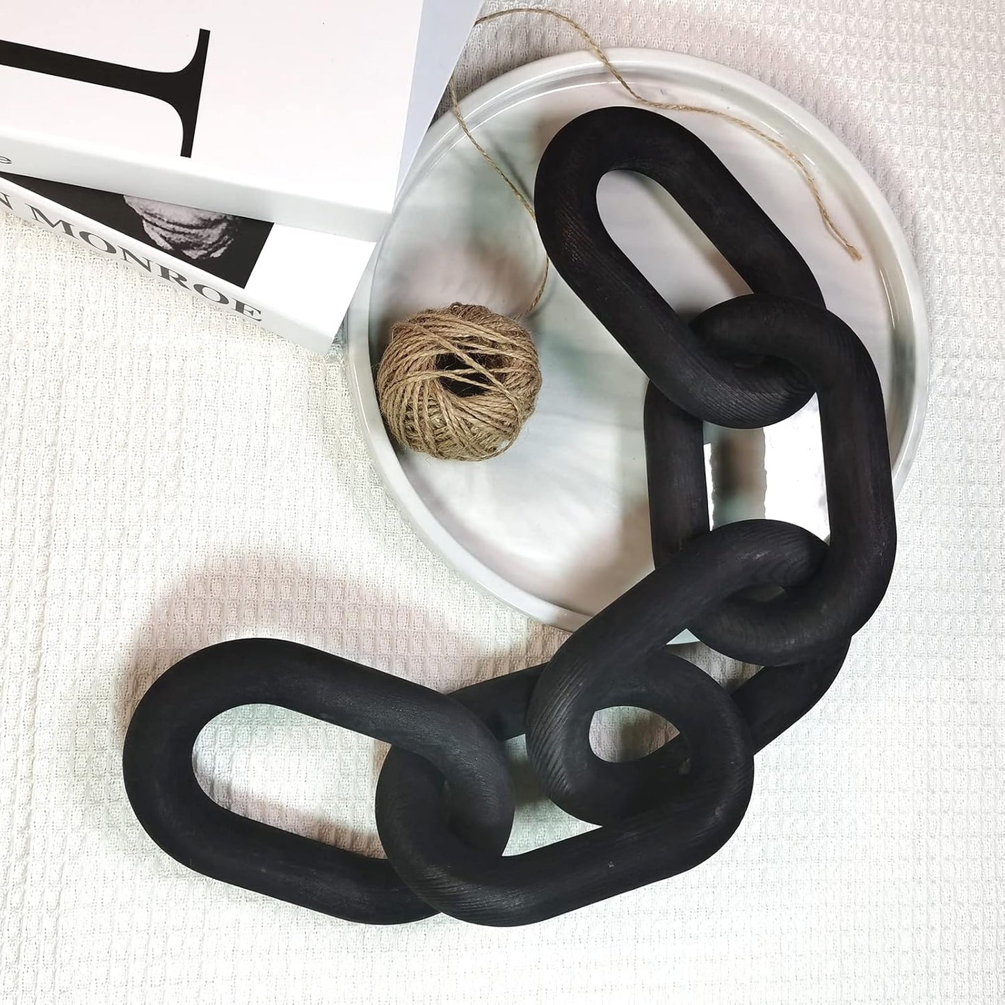 Decor Wood Knot / 5-ring Black