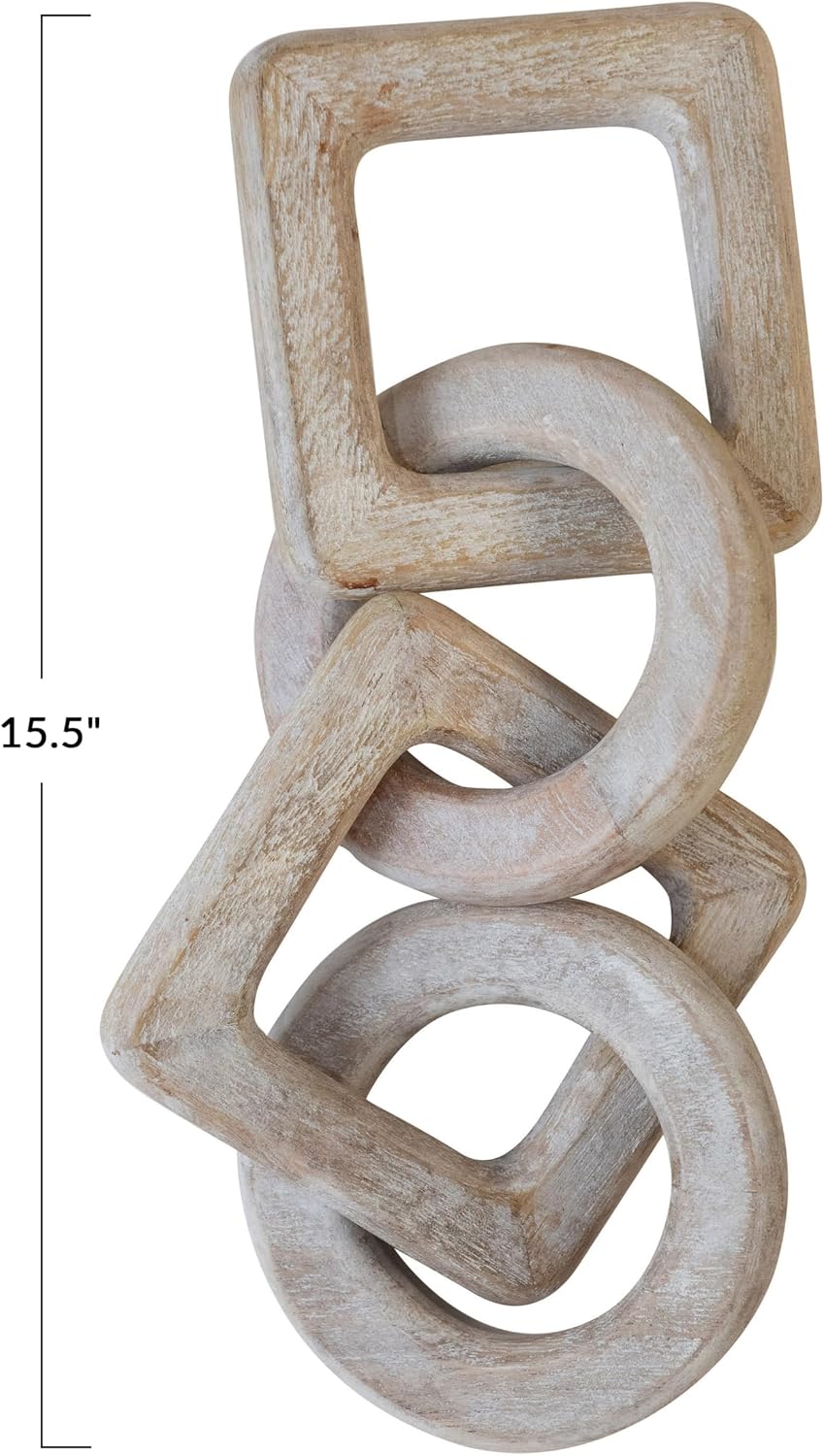 Mango Wood Chain Décor