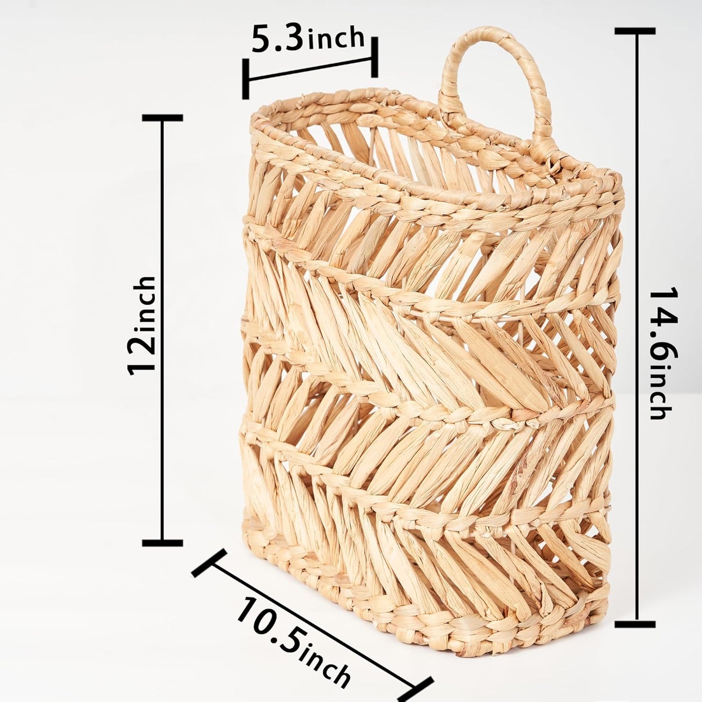 Large Farmhouse Outdoor Planter / Natural 12"h / Set of 12