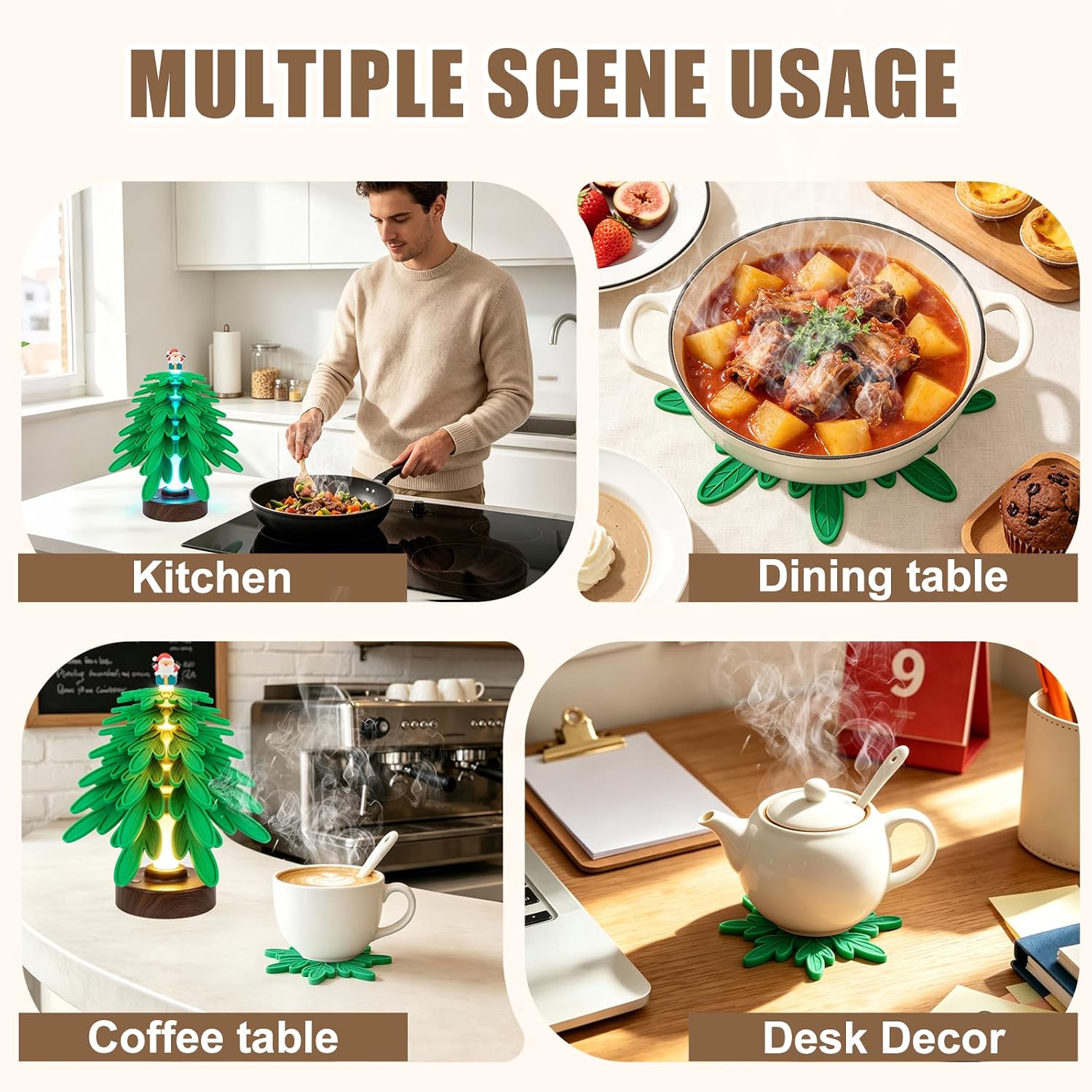 Heat Resistant Coaster Set
