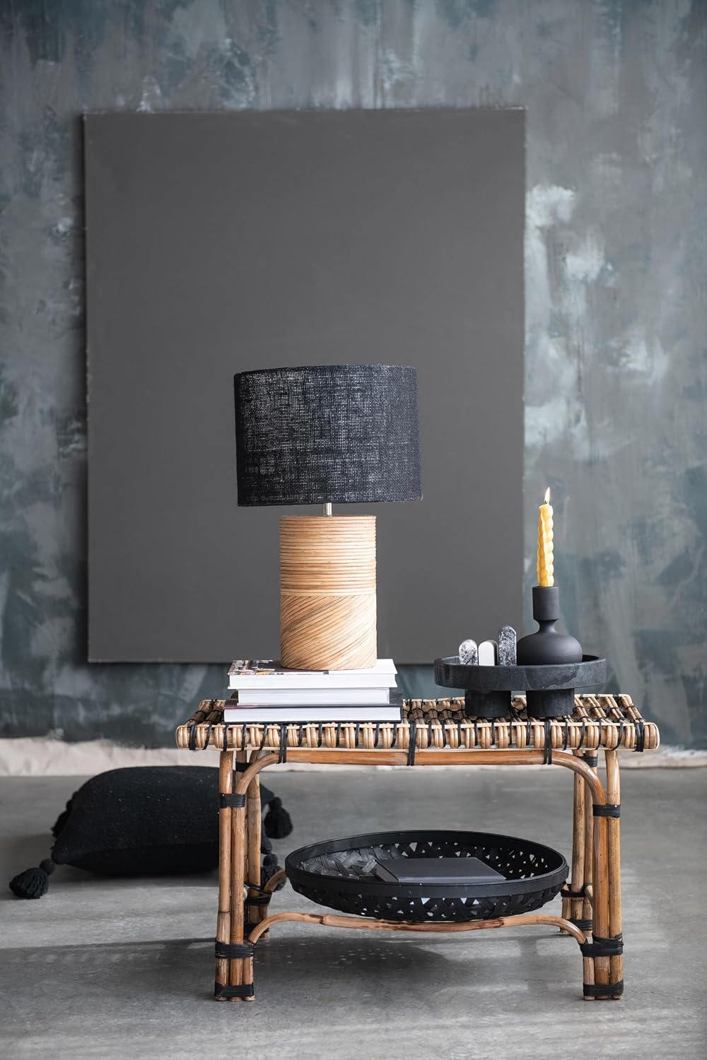 Paulownia Wood Pedestal Tray