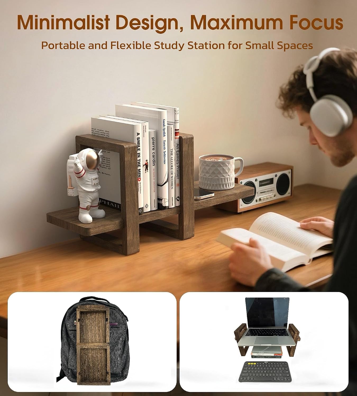 Loose-Fit Reversible Organizer / Carbonized