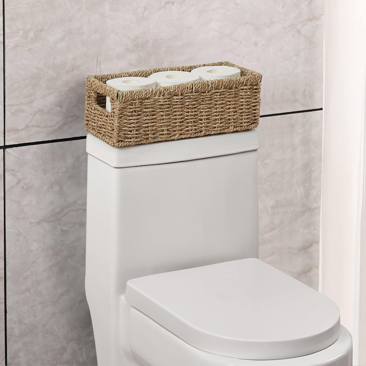 Wicker Storage Basket / Sea Grass