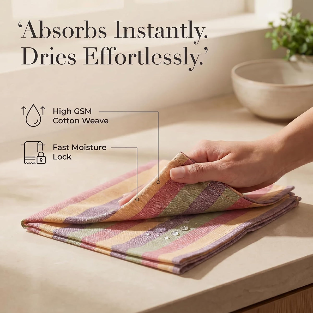 Urban Villa Cloth Napkins Cotton 20x20 (Set of 12) Harvestst Ripes