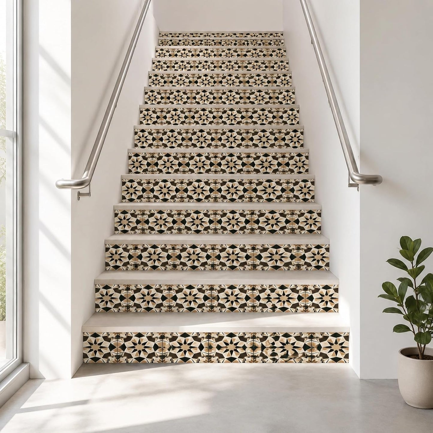 15 Strips Stair Riser Decals / 7.1 x 39