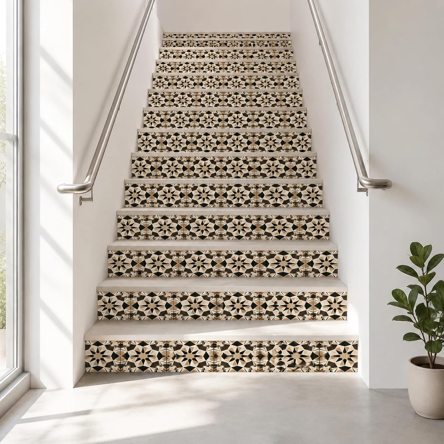 15 Strips Stair Riser Decals / 7.1 x 39