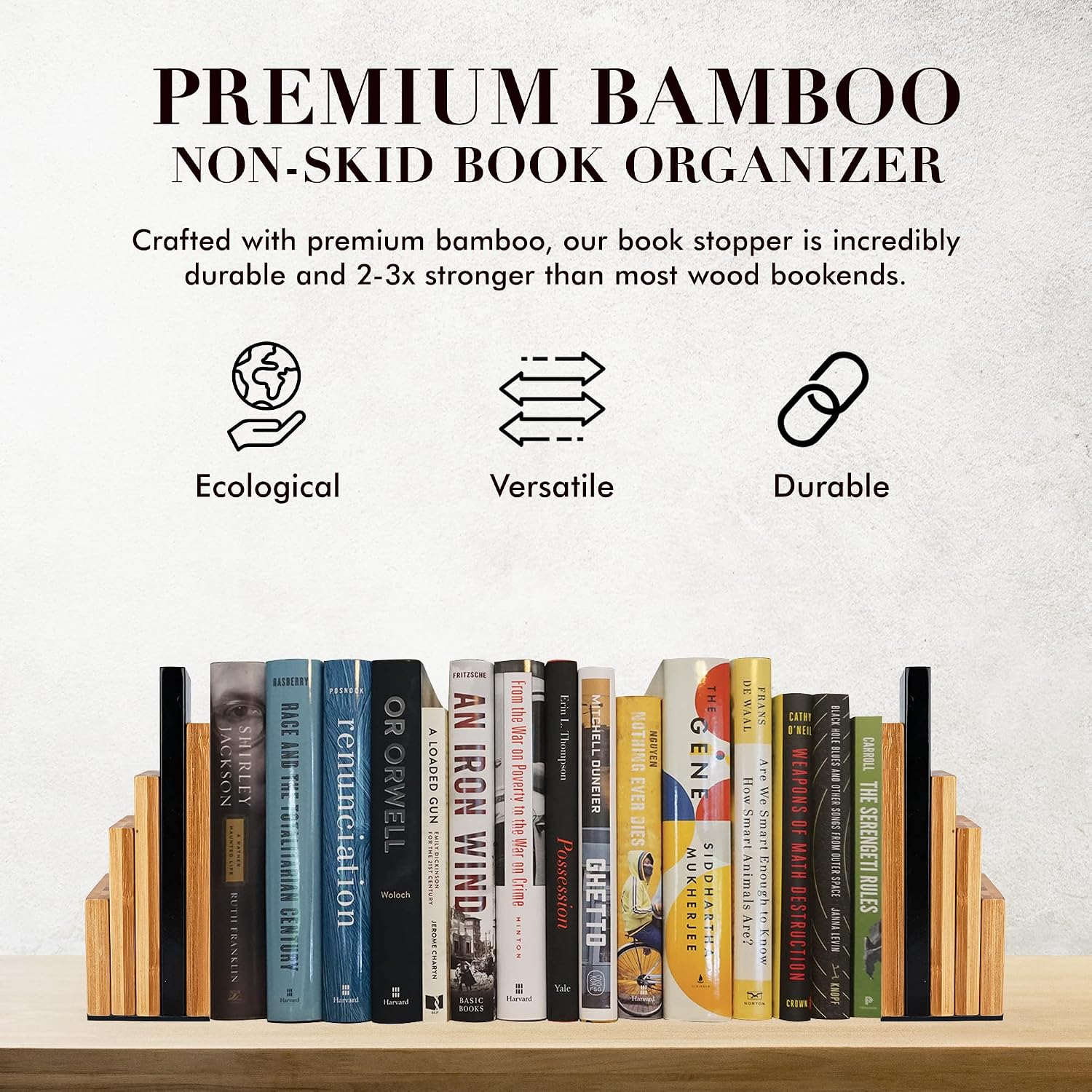 Book Holders / Non-Skid Decorative Bookends