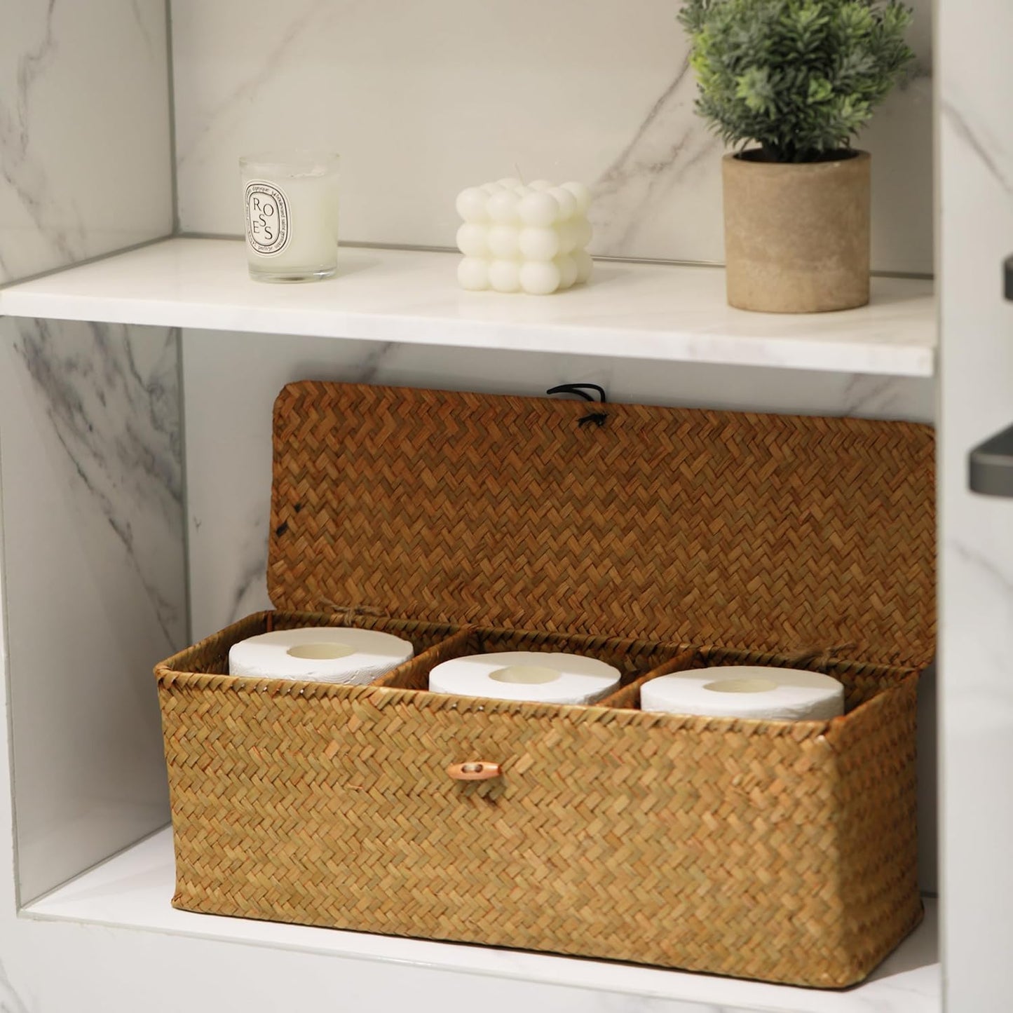Seagrass Tank Basket / Natural
