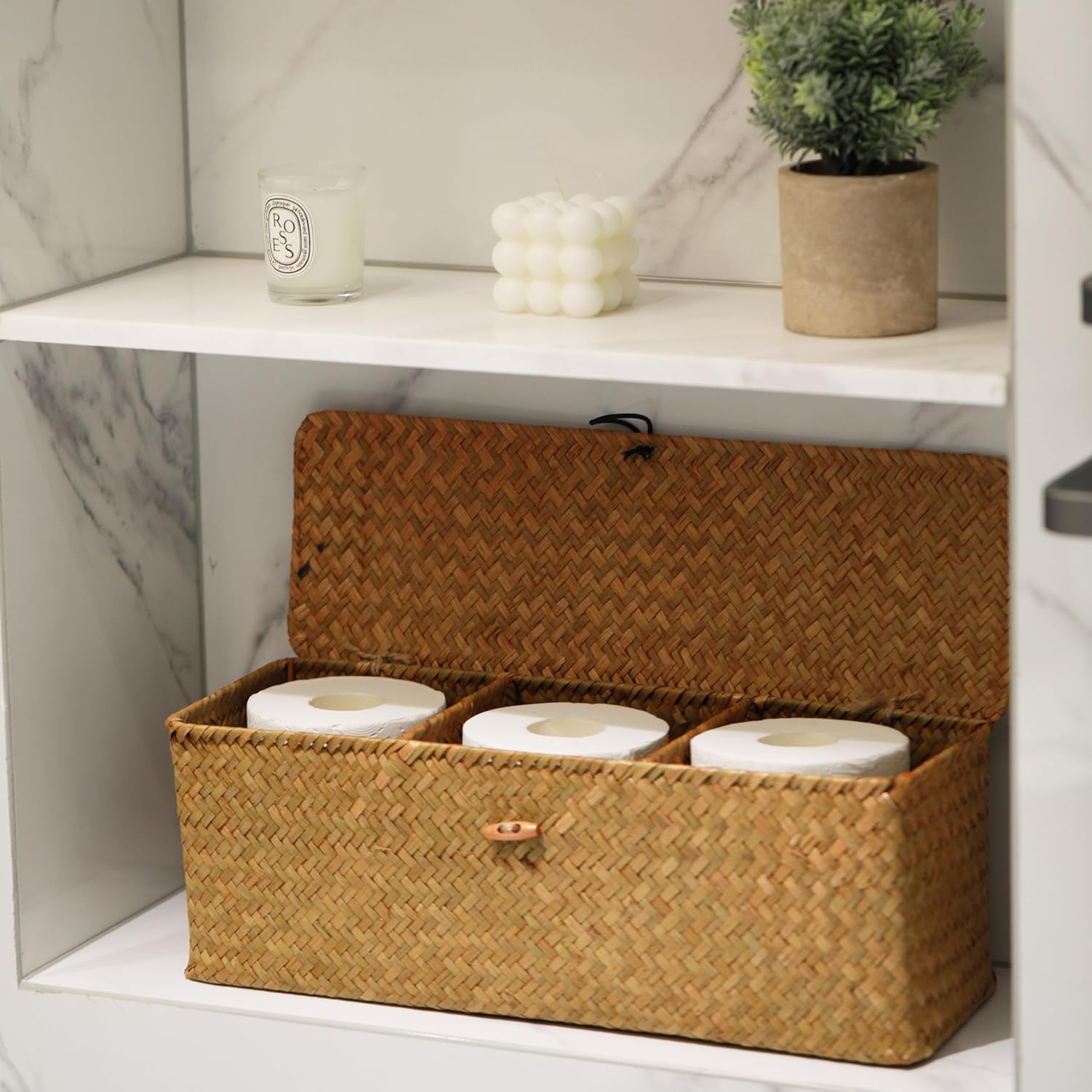 Seagrass Tank Basket / Natural