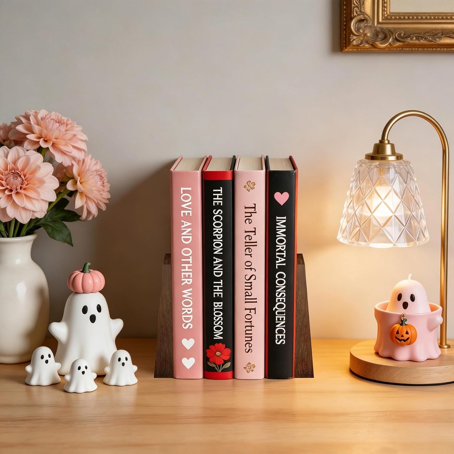 Walnut Book Ends Hold Heavy Books- in Wood Bookends / Small-walnut 5.9in Tall / 6 x 5 x 4