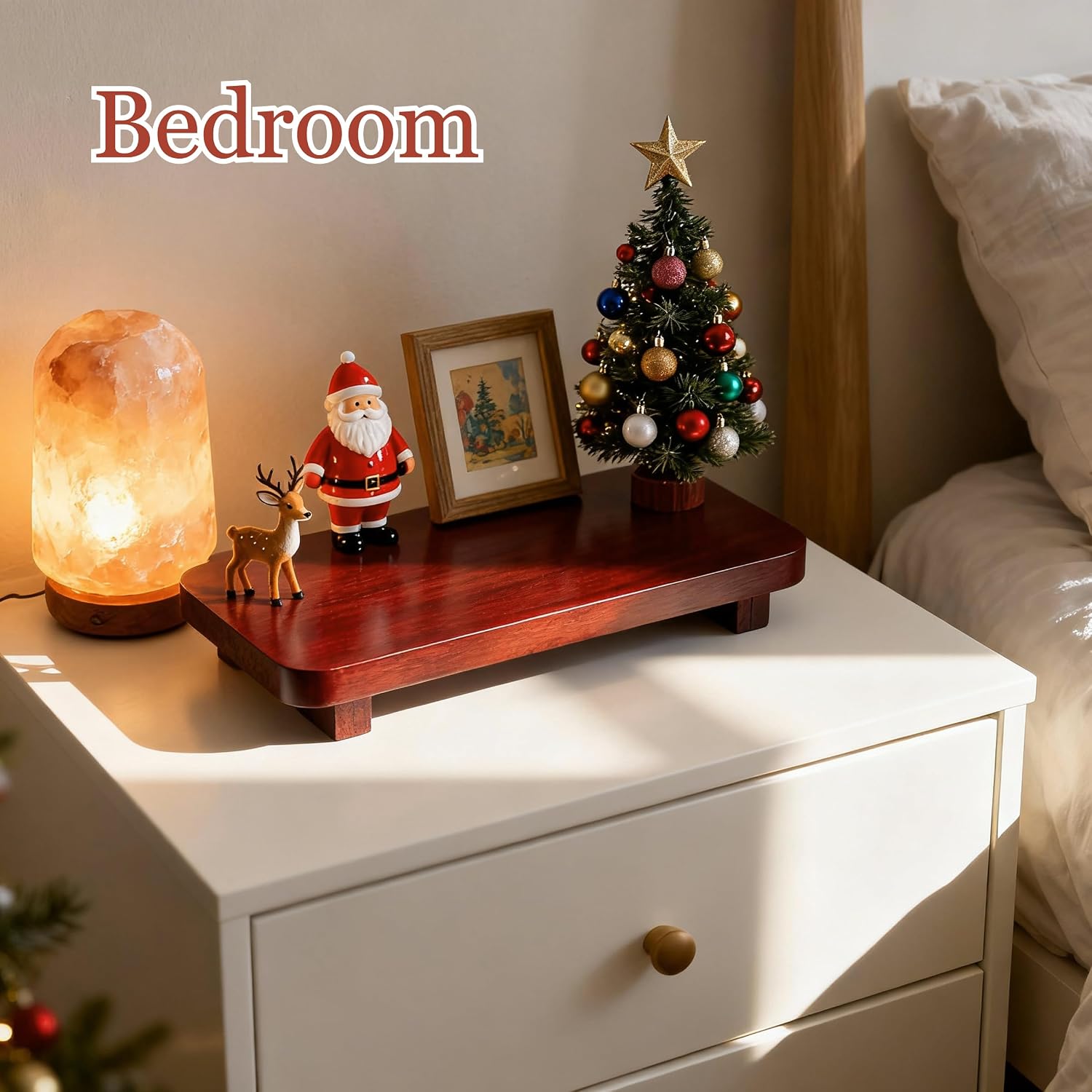 Farmhouse Decorative Tray Soap Holder / Red Brown / M:10*6