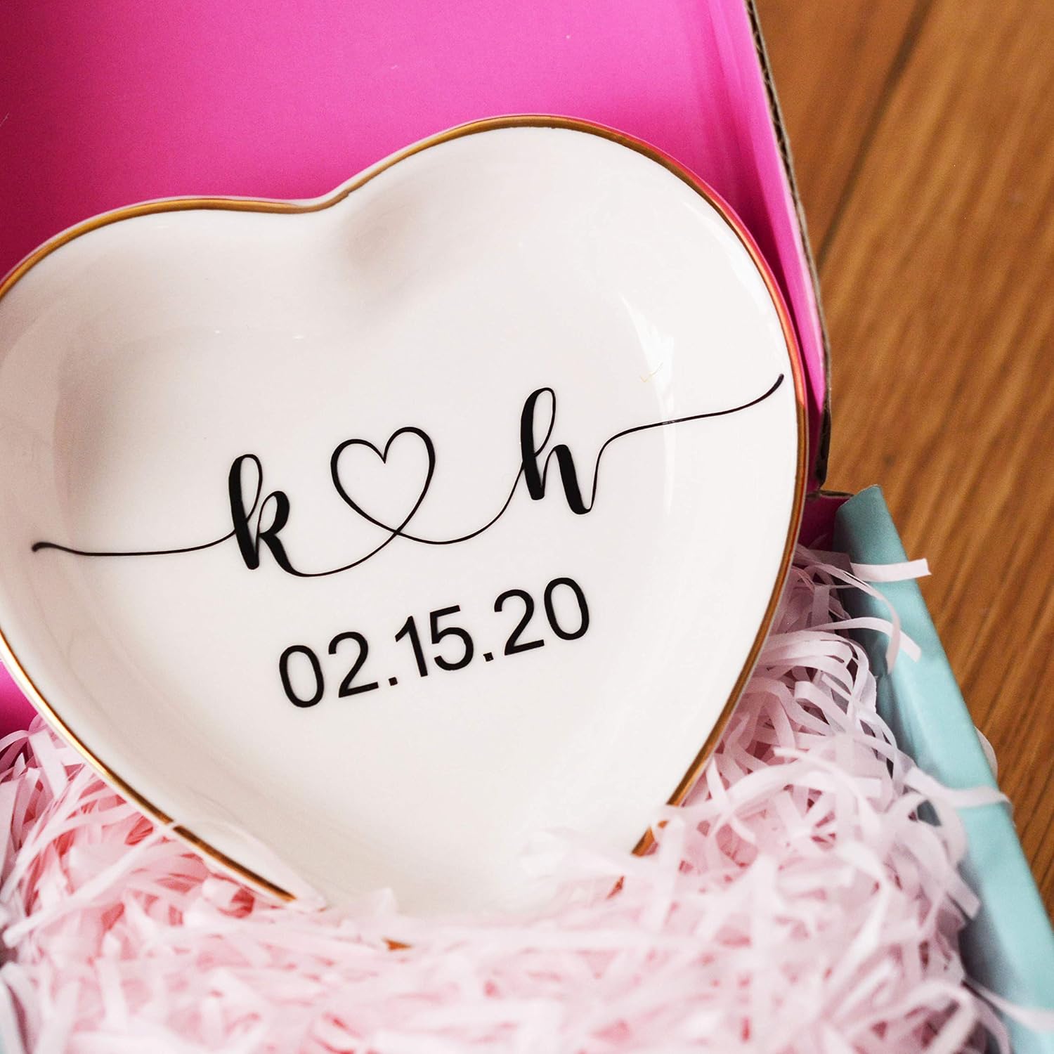 Engagement Ring Holder Ring Dish Engaged Gift Wedding Gifts Ring Holder Engagement Ring Dish Engaged
