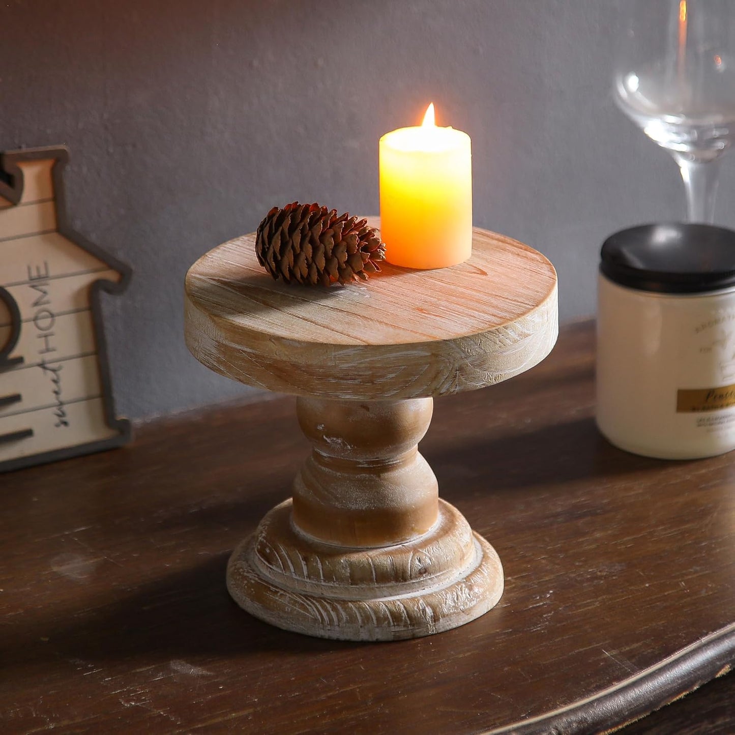 Farmhouse Risers Display Stands / Wood / 5 Inch