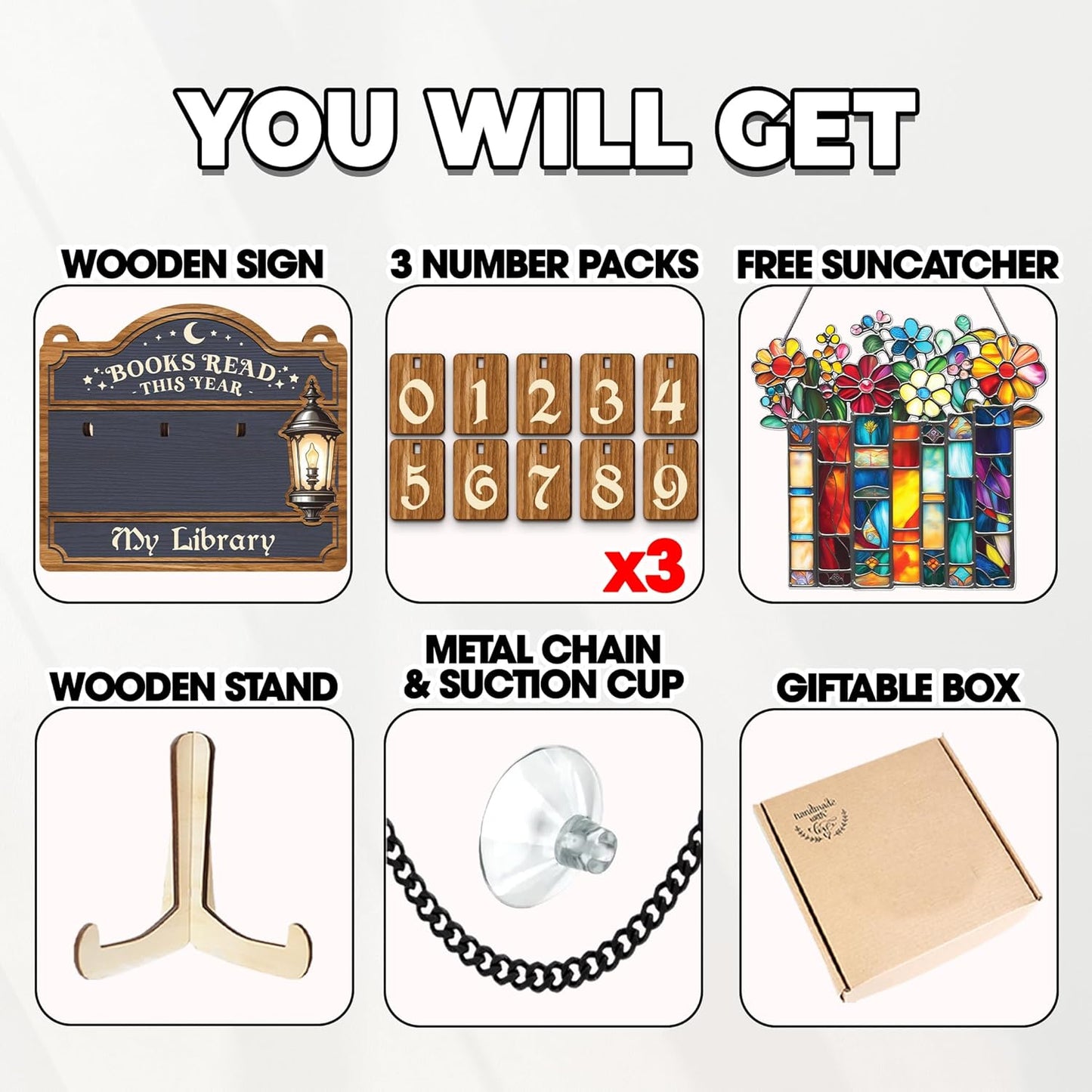 Book Lover Gift / Book Tracker