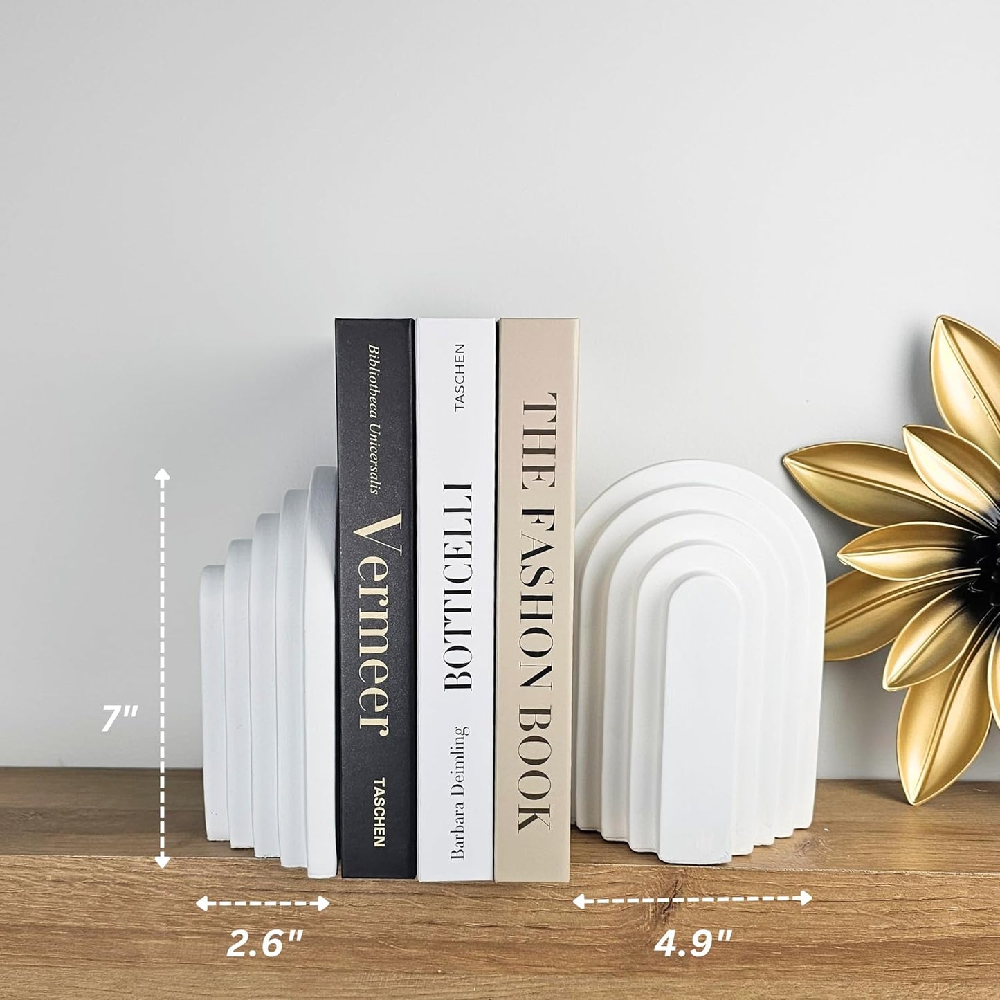 Heavy Book Ends / Arch 3 / Set of 2