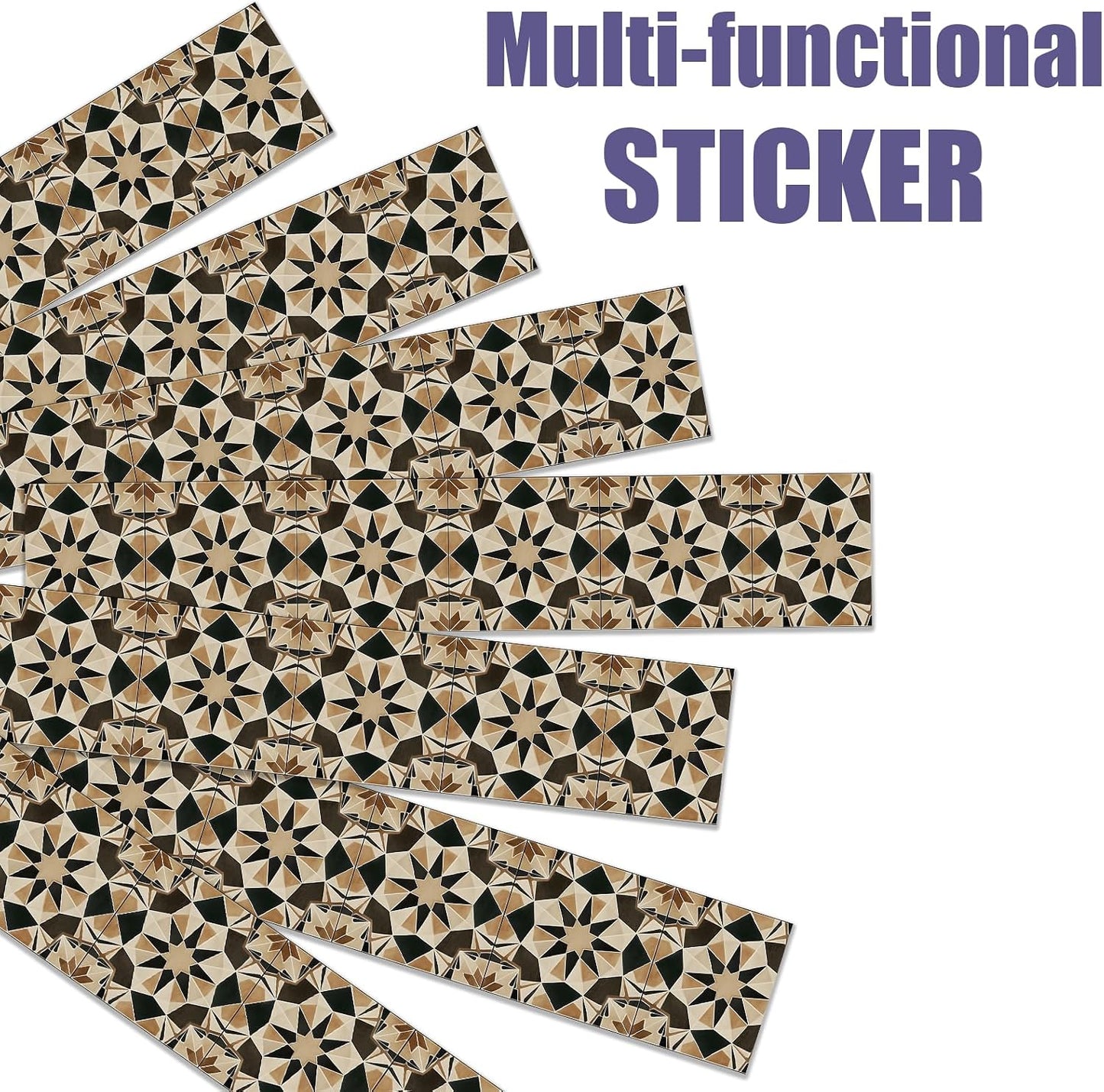 15 Strips Stair Riser Decals / 7.1 x 39