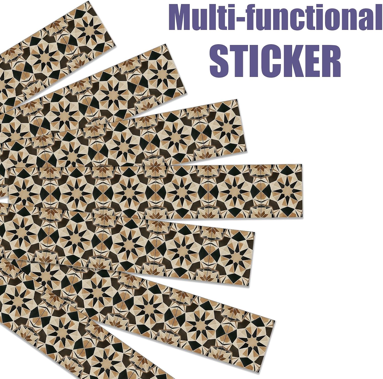 15 Strips Stair Riser Decals / 7.1 x 39