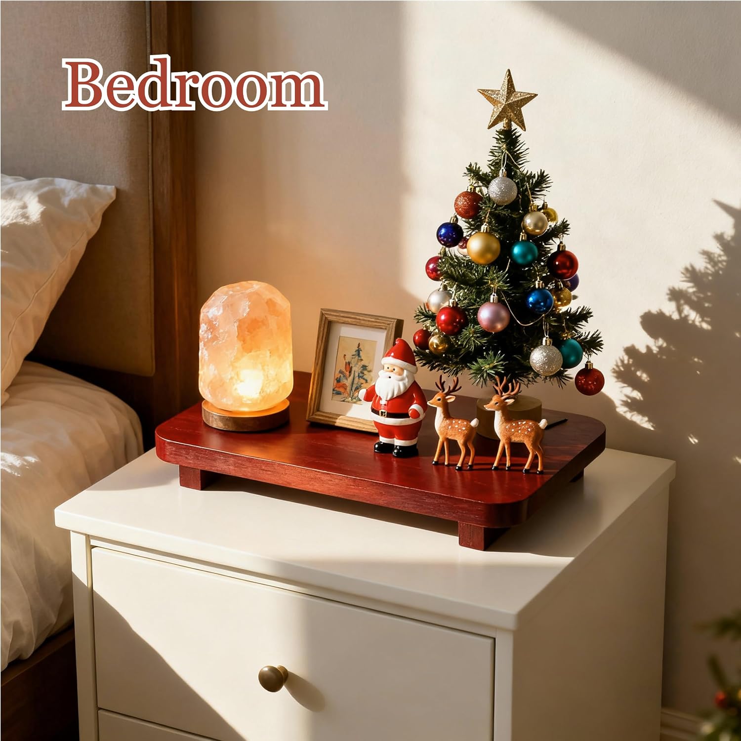 Farmhouse Decorative Tray Soap Holder / Red Brown / X:11*7