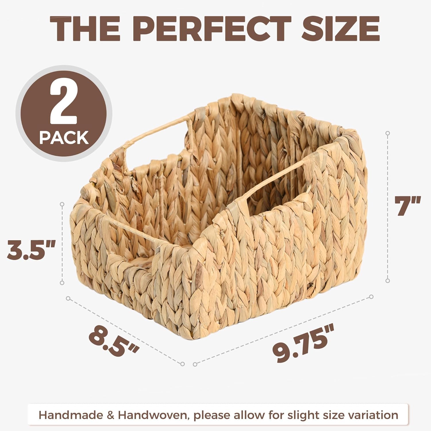 Wicker Basket Set / Set of 2