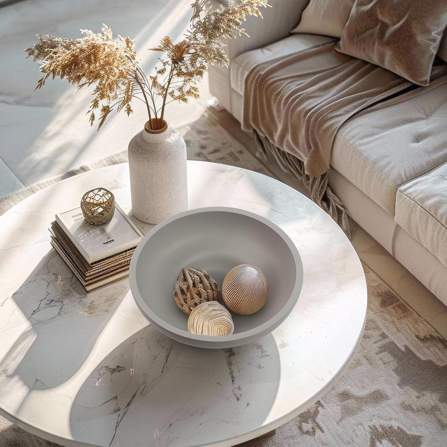 Modern Handicraft Bowls / Gray