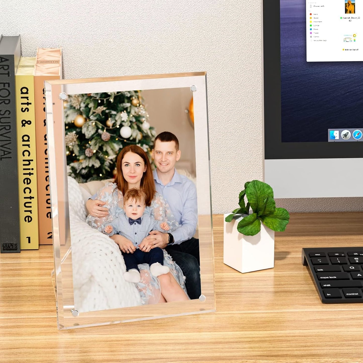 Acrylic Picture Frame / 5 x 7 / Set of 2
