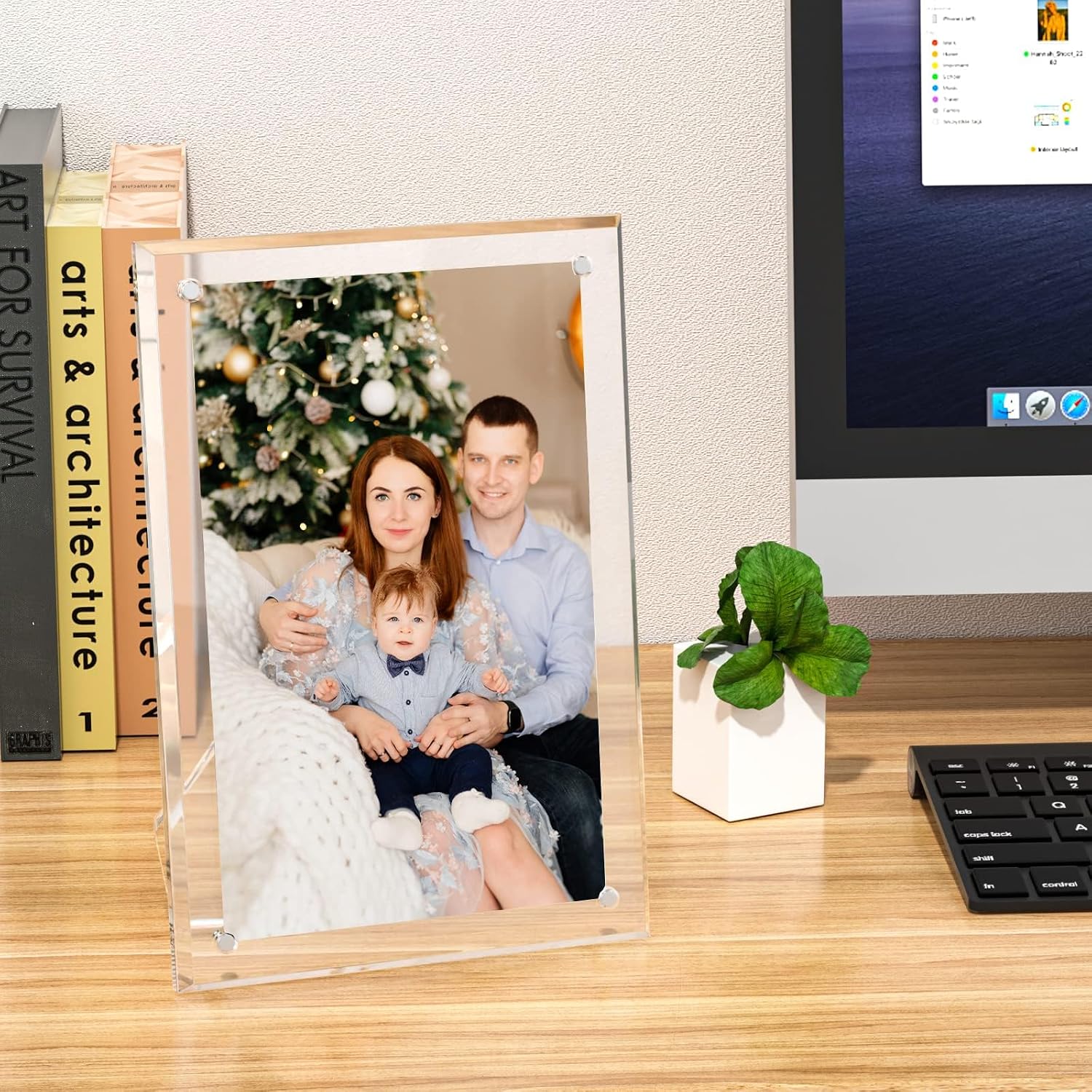 Acrylic Picture Frame / 5 x 7 / Set of 2