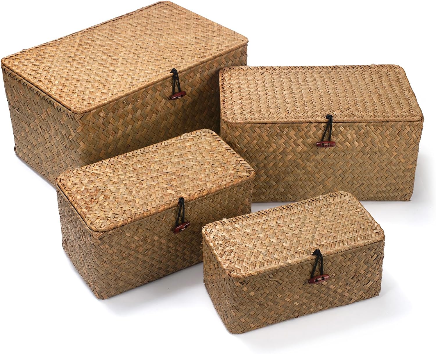 Wicker Basket / Seagrass Storage Basket / Natural