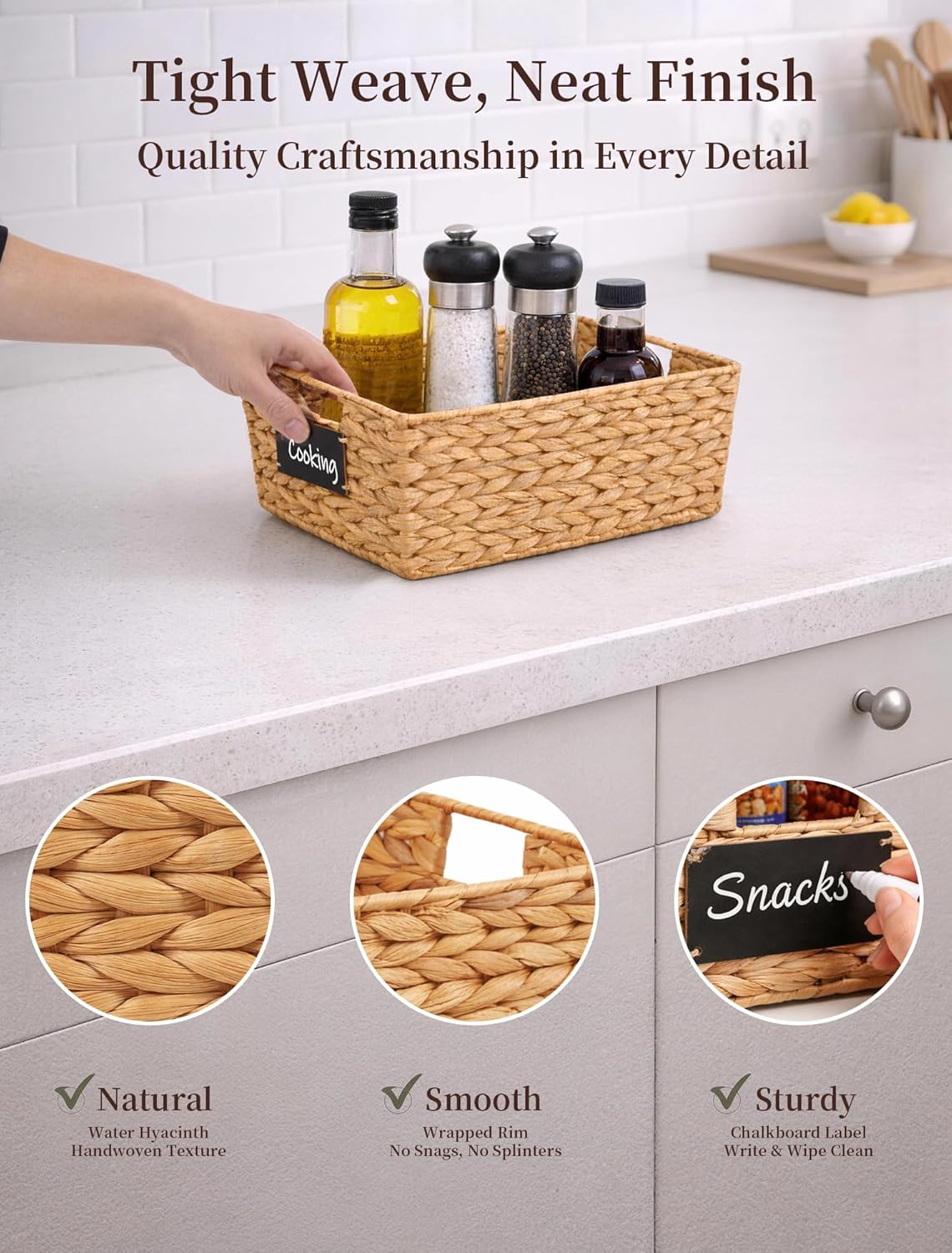 Baskets for Organizing / Natural