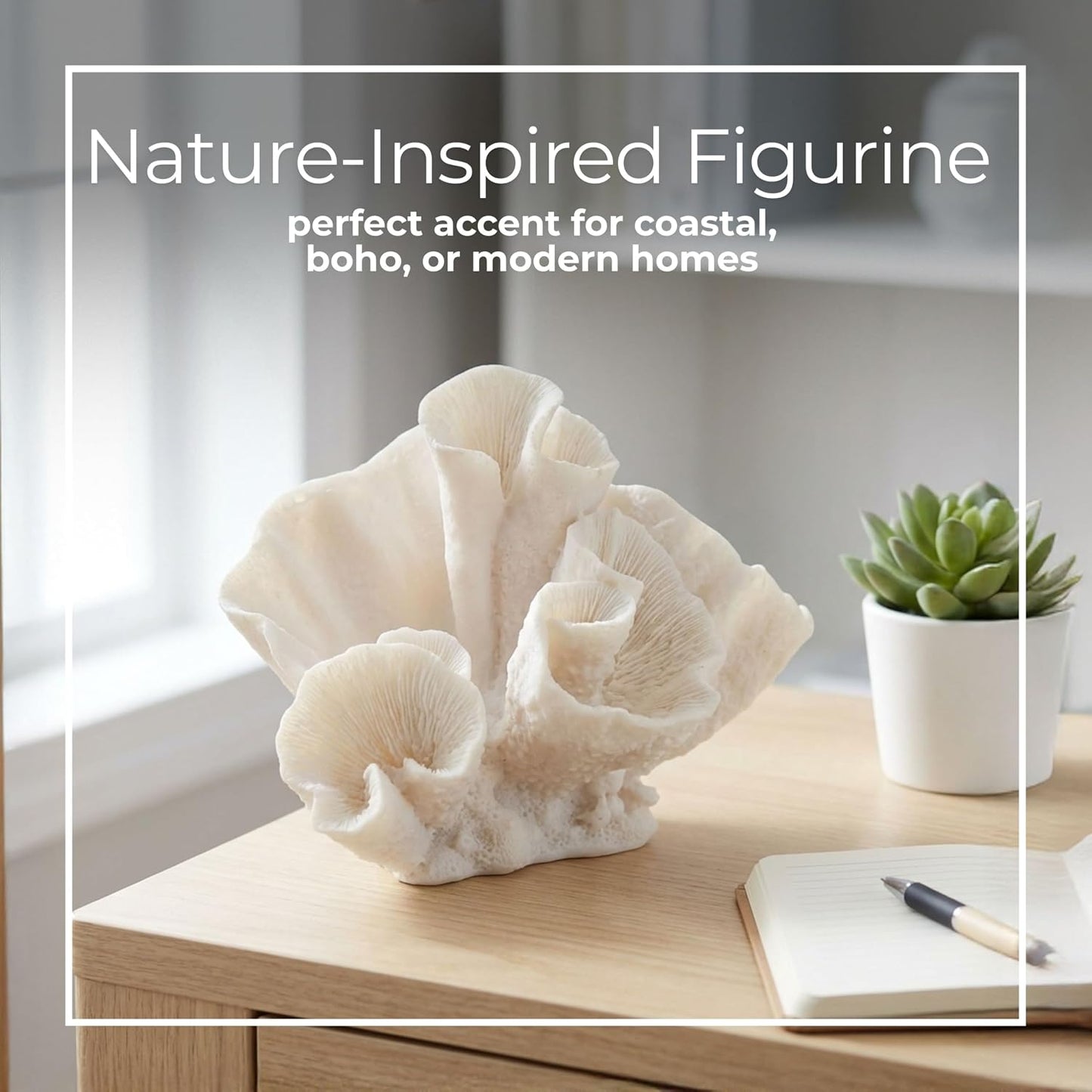 Room and Living Room Decor / Coastal Coral / Set of 6