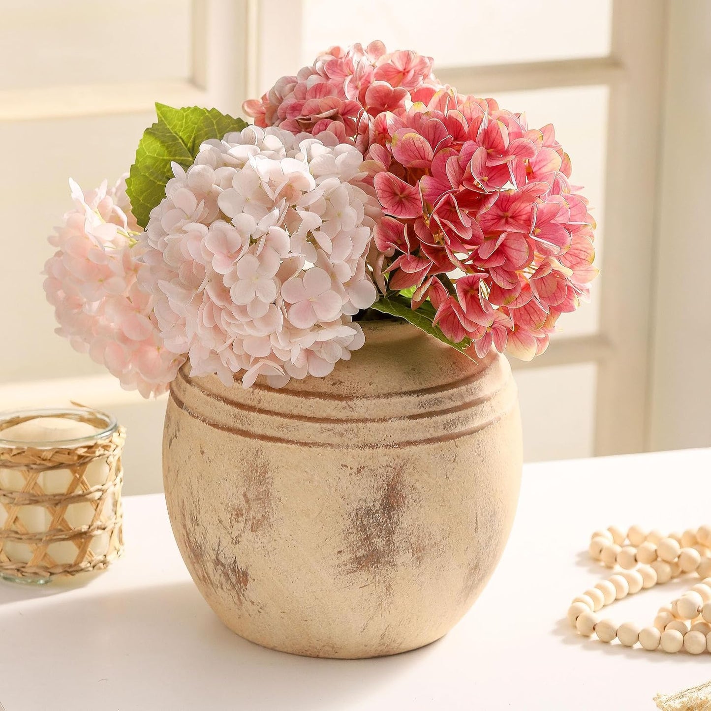 Ceramic Flower Vase / 101-8.6in / 8.66 Inch