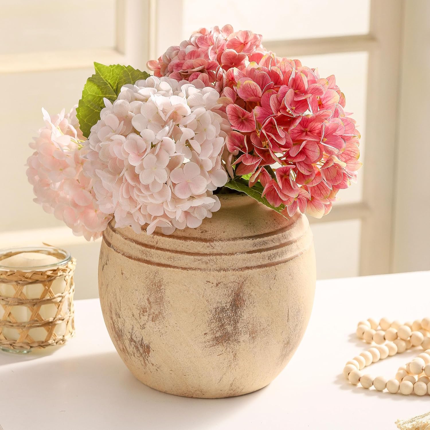 Ceramic Flower Vase / 101-8.6in / 8.66 Inch