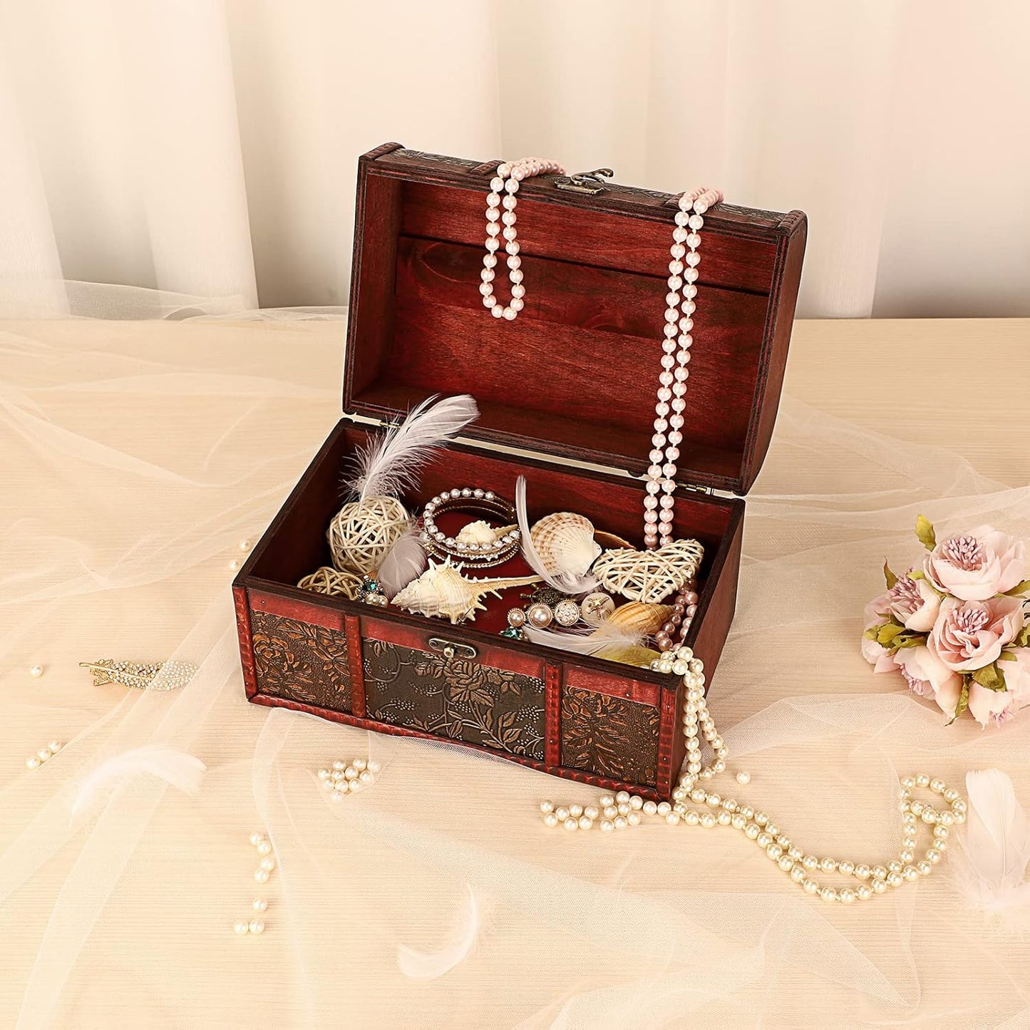 Vintage Treasure Chest / Large