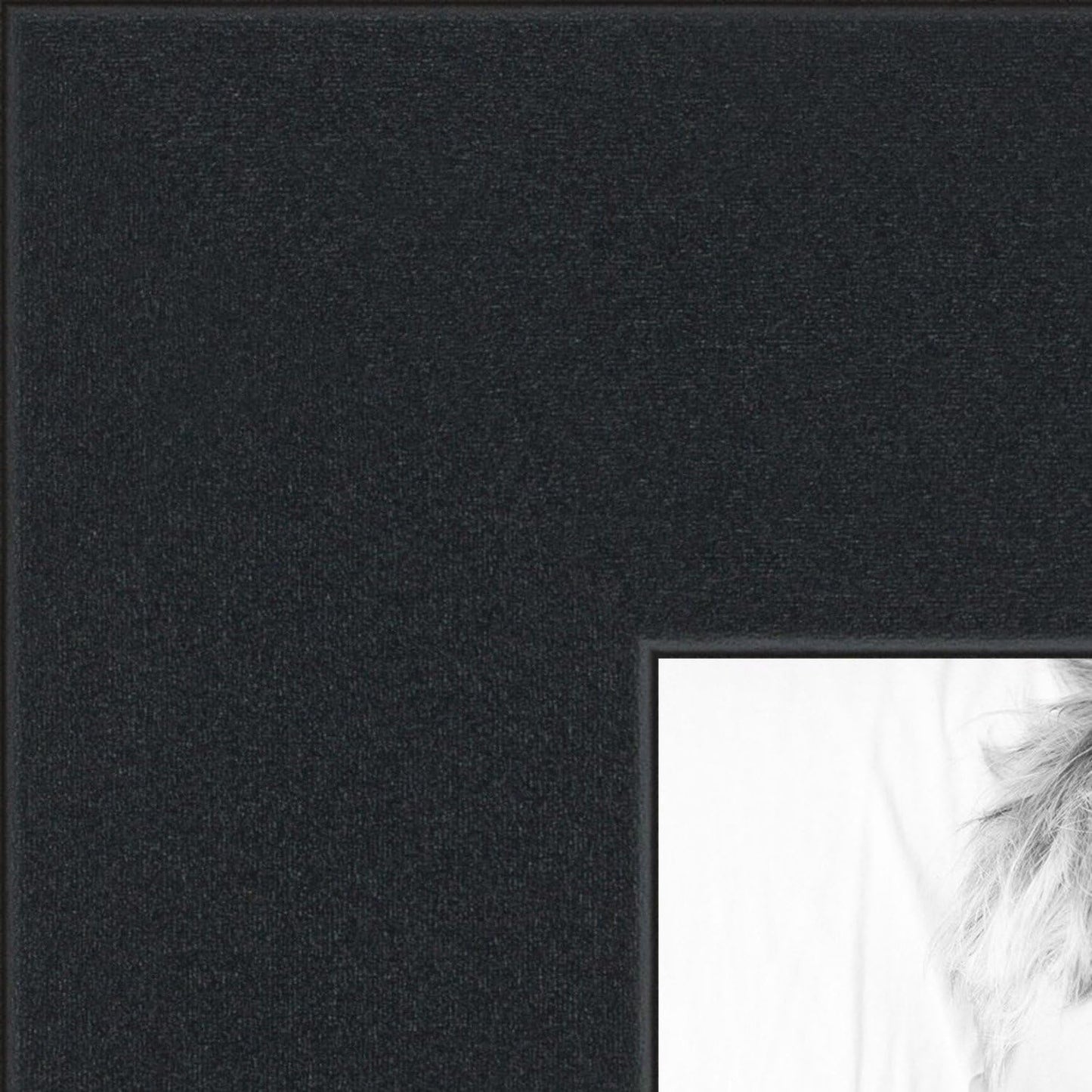 Art to Frames Double-Multimat-864-712/89-FRBW26079 Collage Photo Frame Double Mat with 3-3.5x5 Openings and Satin Black