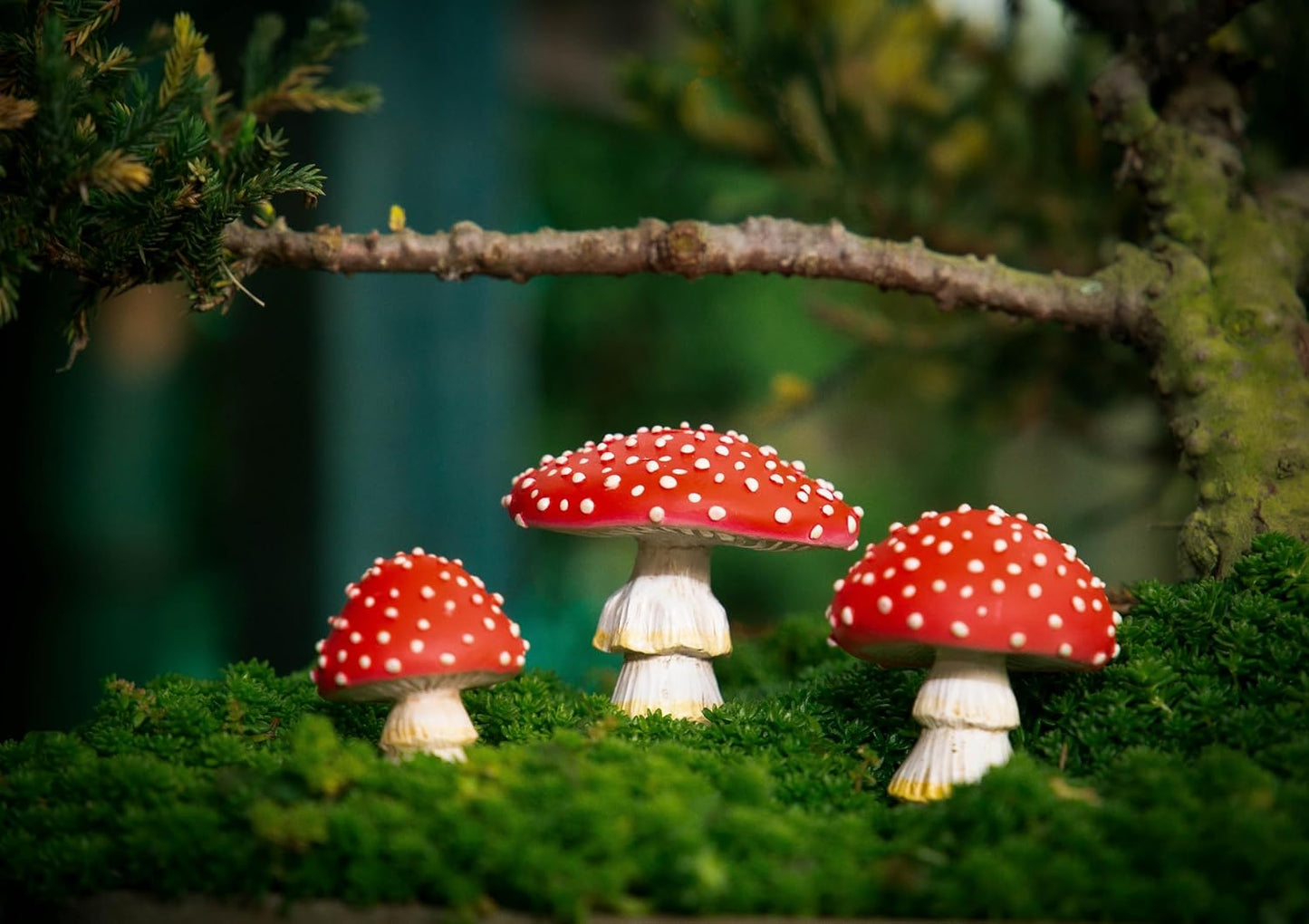 Mini Mushroom Figurines / Fairy Garden Miniatures