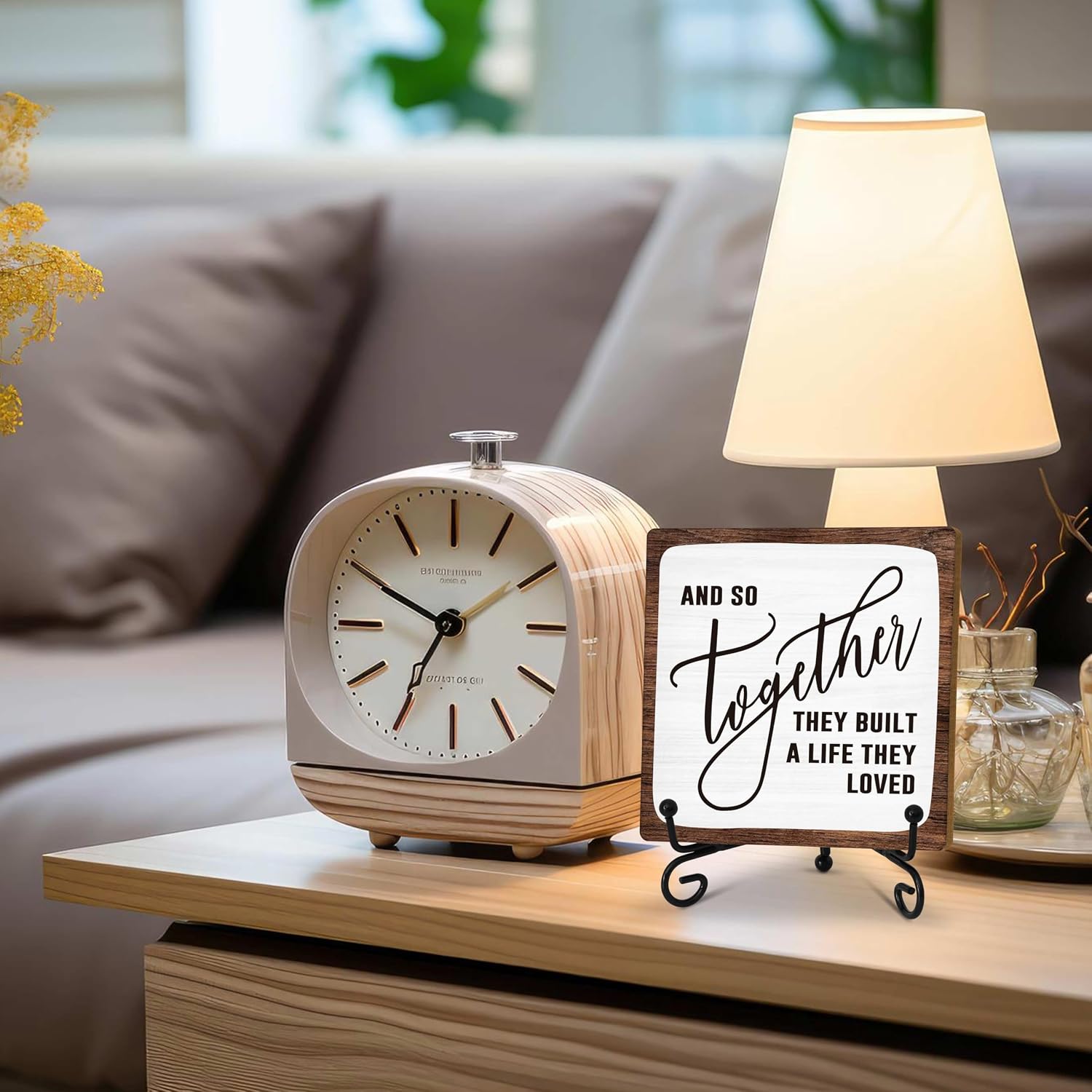 Stand / Rustic Wooden Sign / Brown Woodsign1