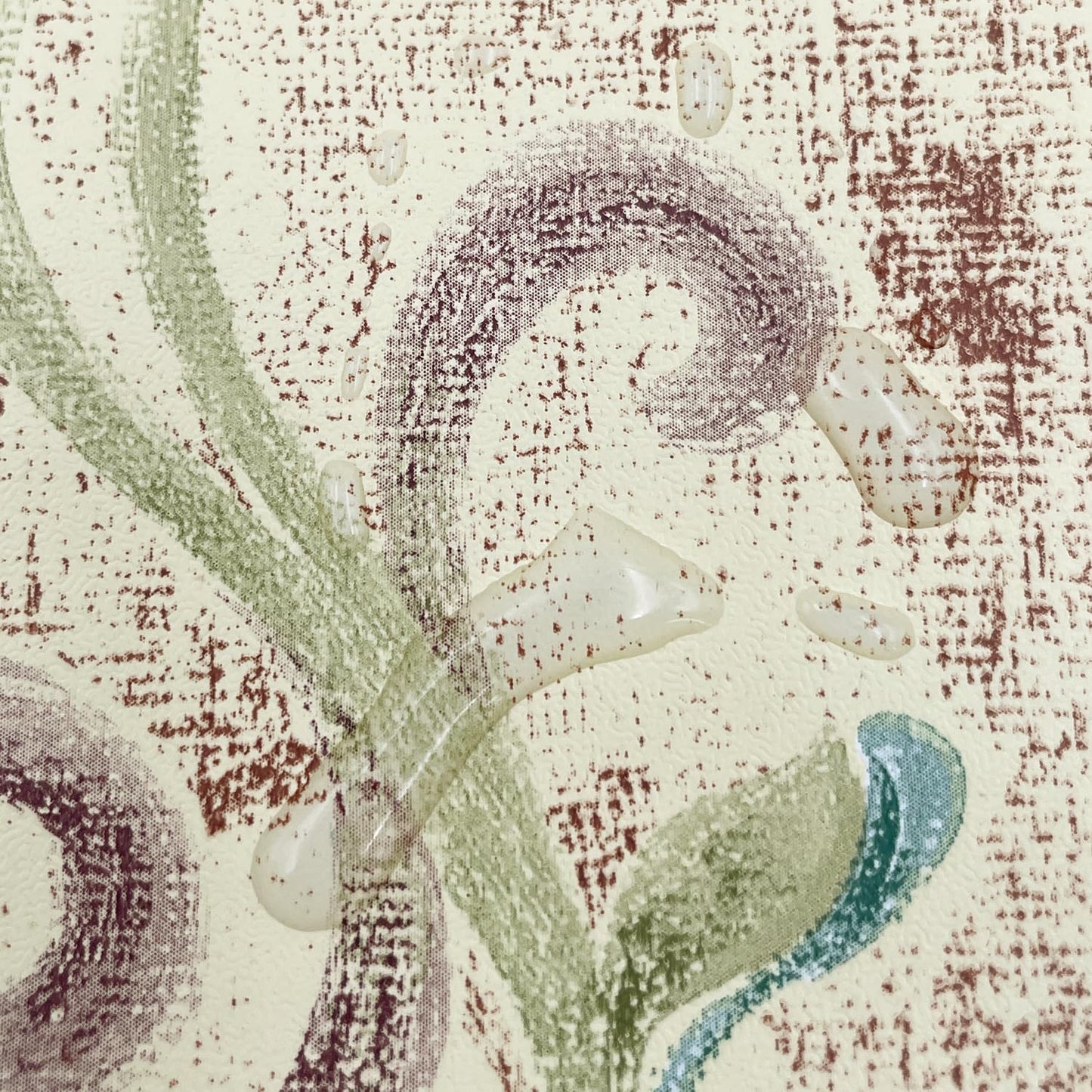 Yifely Wallpaper Border Peel & Stick Wall Covering Kitchen Bathroom Bedroom Tiles Decor / Yellow