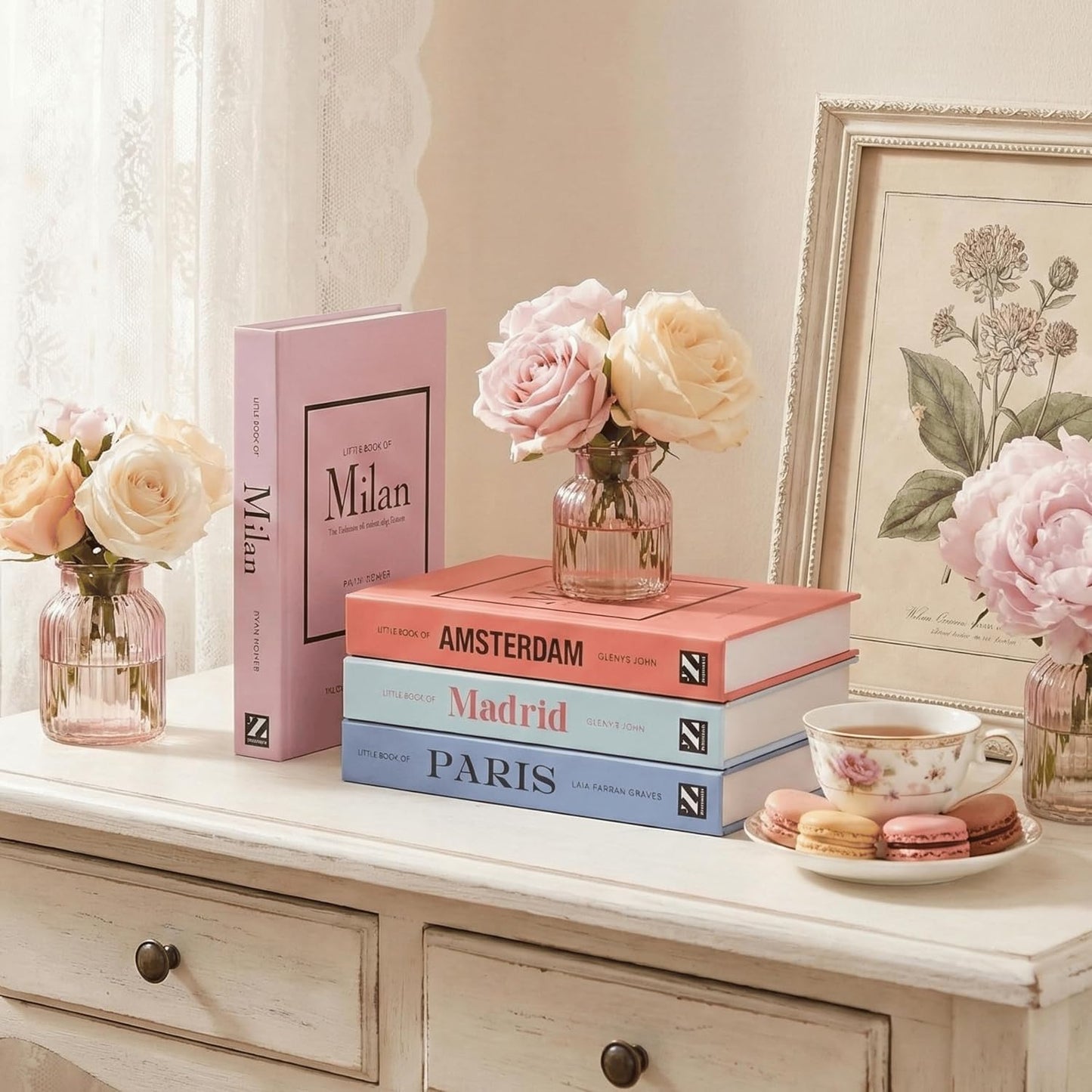 Not Real Books / Pastel_medium / Set of 4